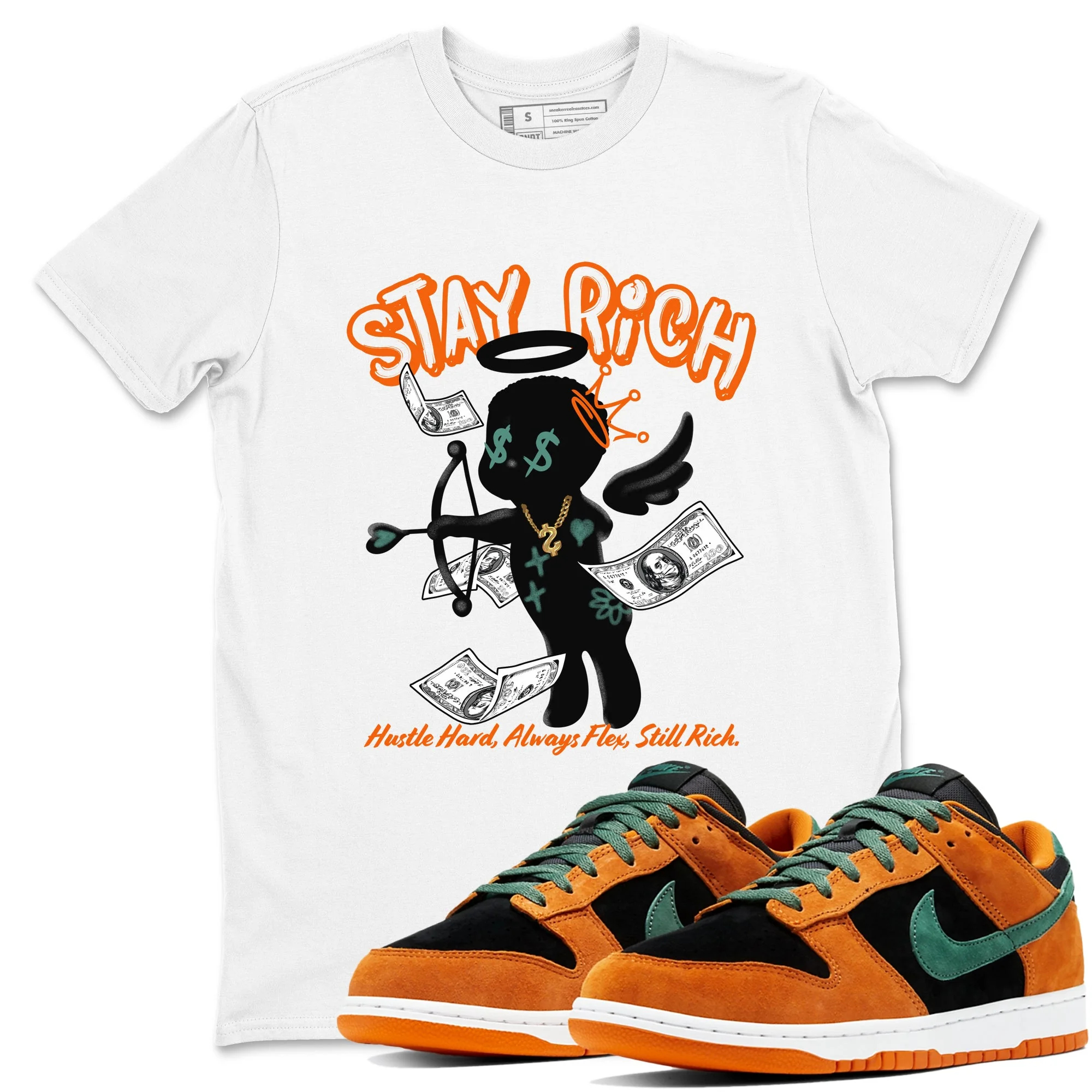 Stay Rich Sneaker Tees - Dunk Ceramic
