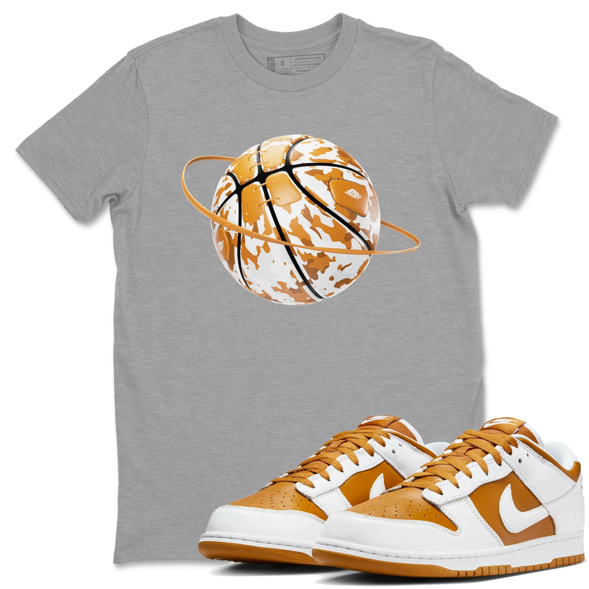 Camo Basketball Planet Sneaker Tees - Dunk Dark Curry