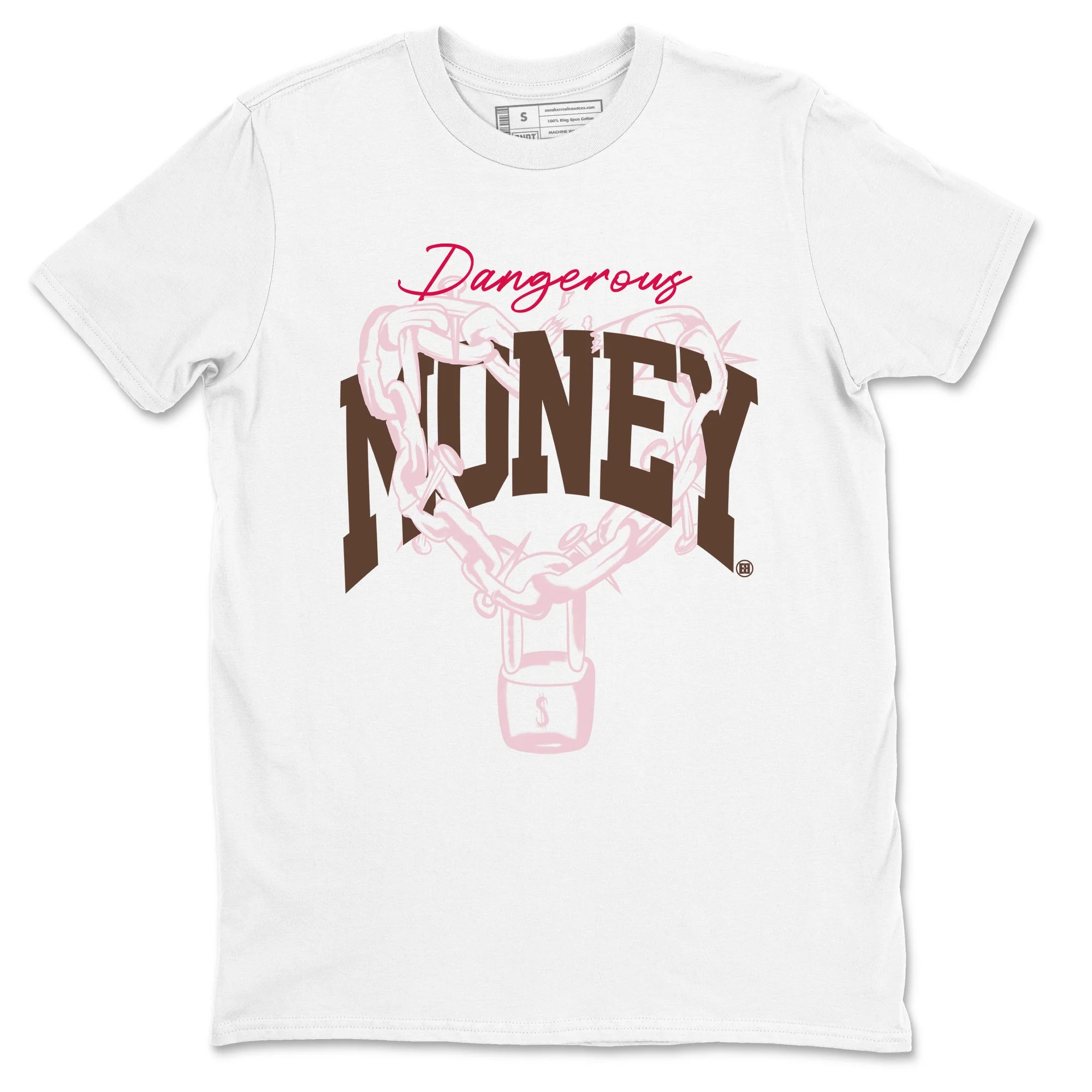 Dangerous Money Sneaker Tees - Dunk Cacao Wow And Pink Foam