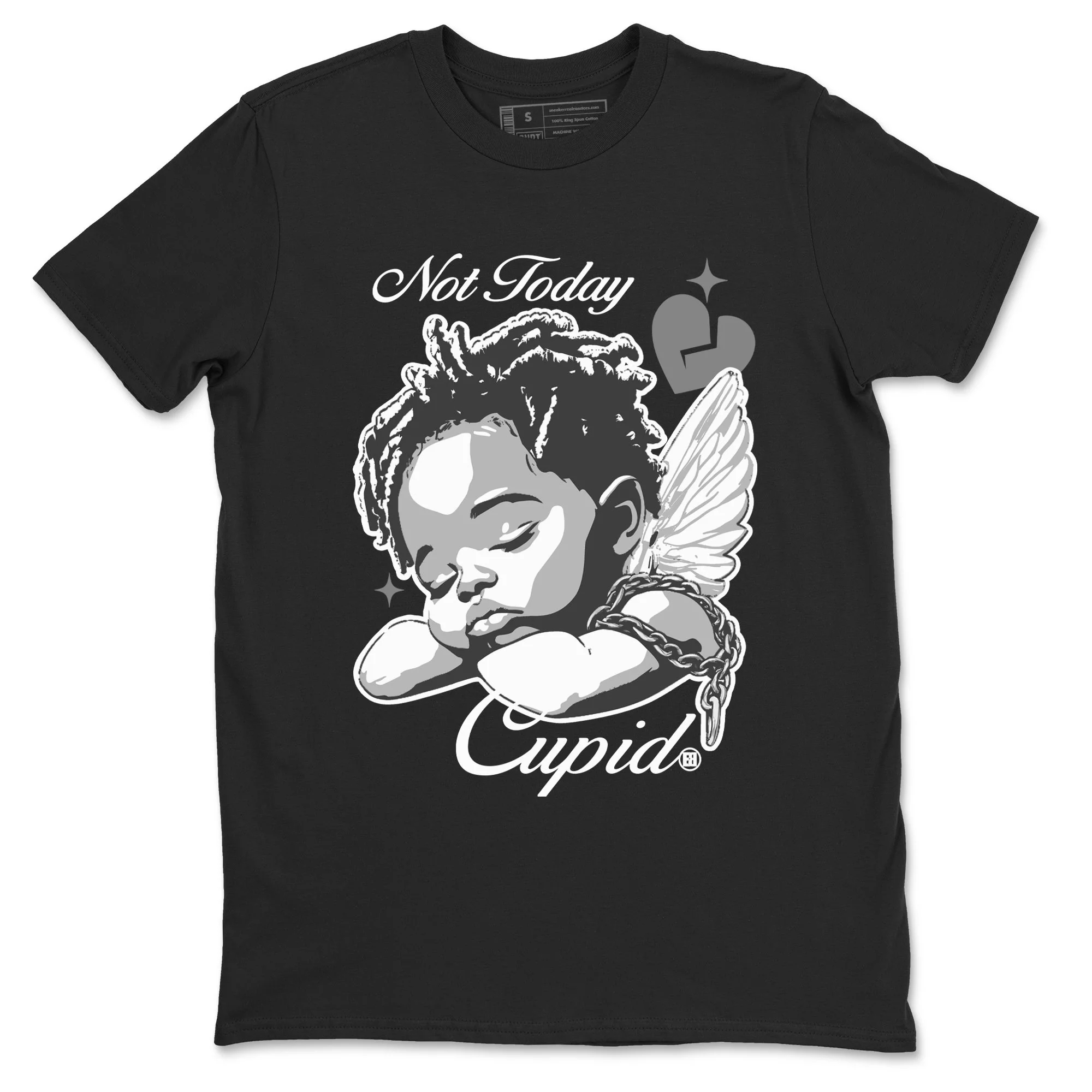 Not Today Cupid Sneaker Tees - Air Jordan 9 Cool Grey