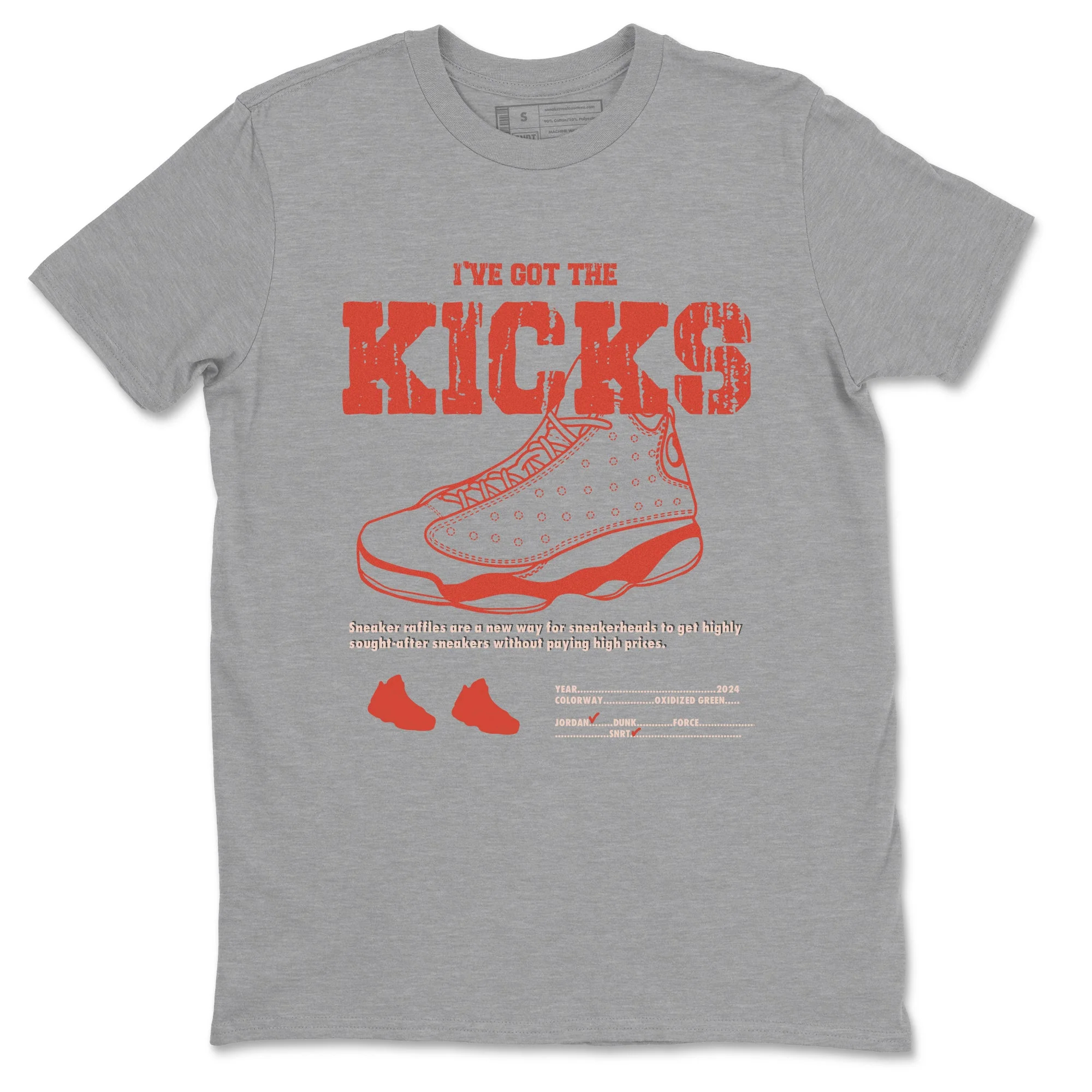 I've Got The Kicks Sneaker Tees - Air Jordan 13 Dune Red