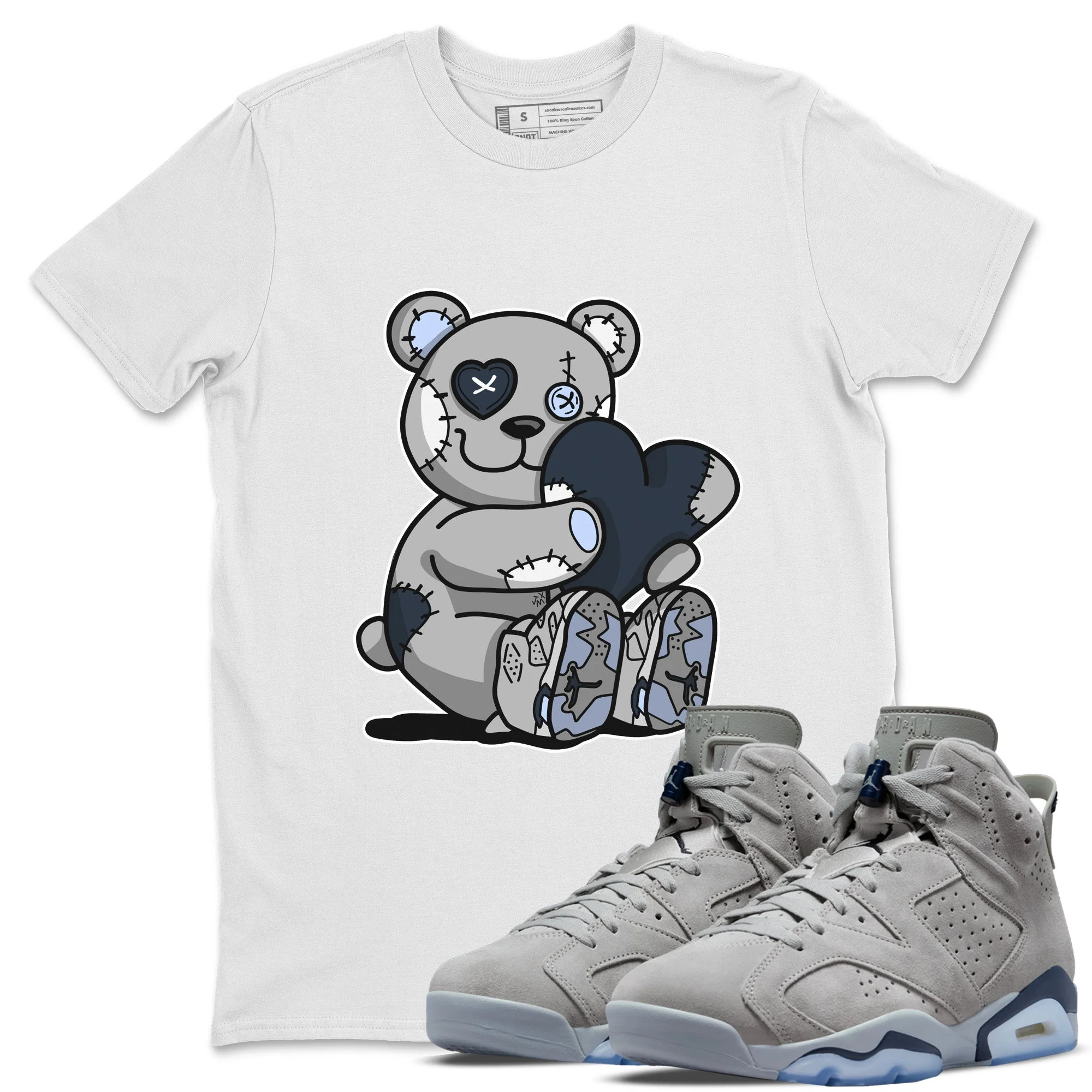 Hugging Bear Unisex Tops - Air Jordan 6 Georgetown