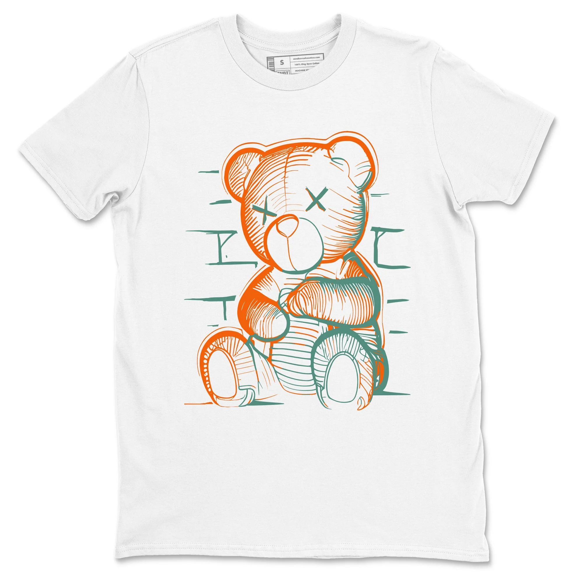 Neon Bear Sneaker Tees - Dunk Ceramic