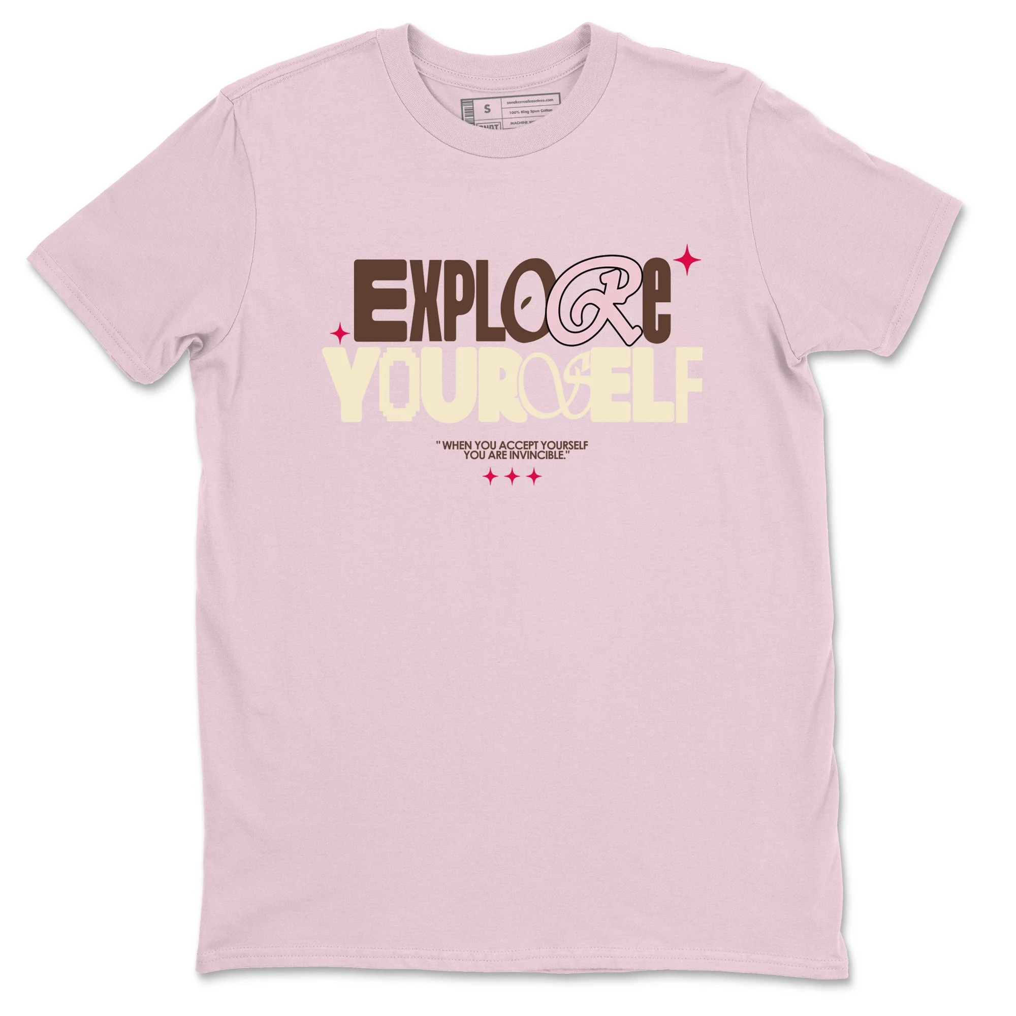 Explore Yourself Sneaker Tees - Dunk Cacao Wow And Pink Foam
