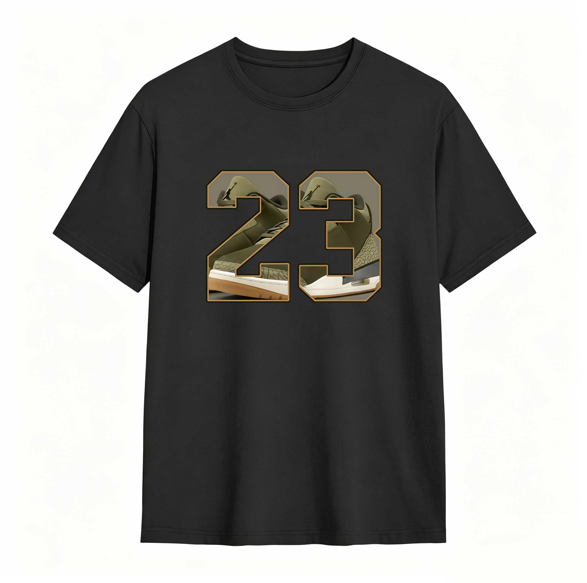 Shirt To Match Jordan 3 Olive, Jordan 3 Family Affair Medium Olive Matching Sneaker Tee Shirt, Sneaker Graphic Tee, Sneaker Match, AJ3s