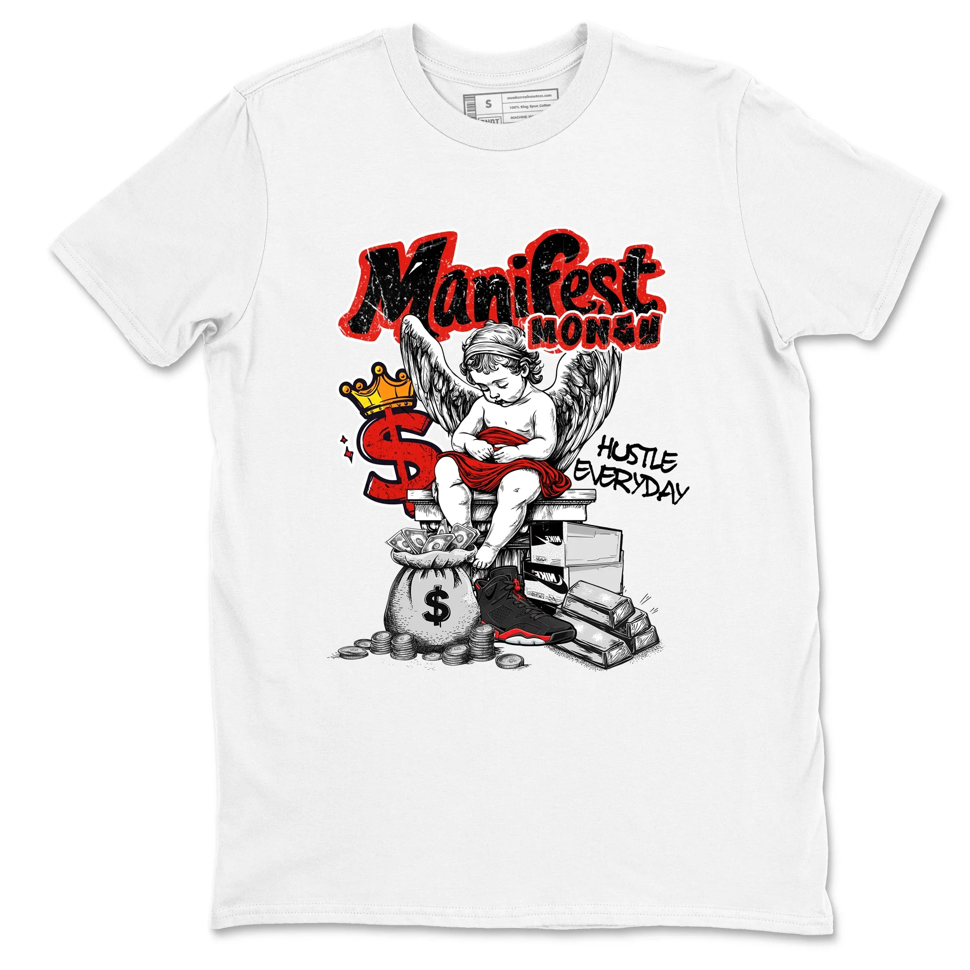 Manifest Money Sneaker Tees - Air Jordan 6 Reverse Infrared