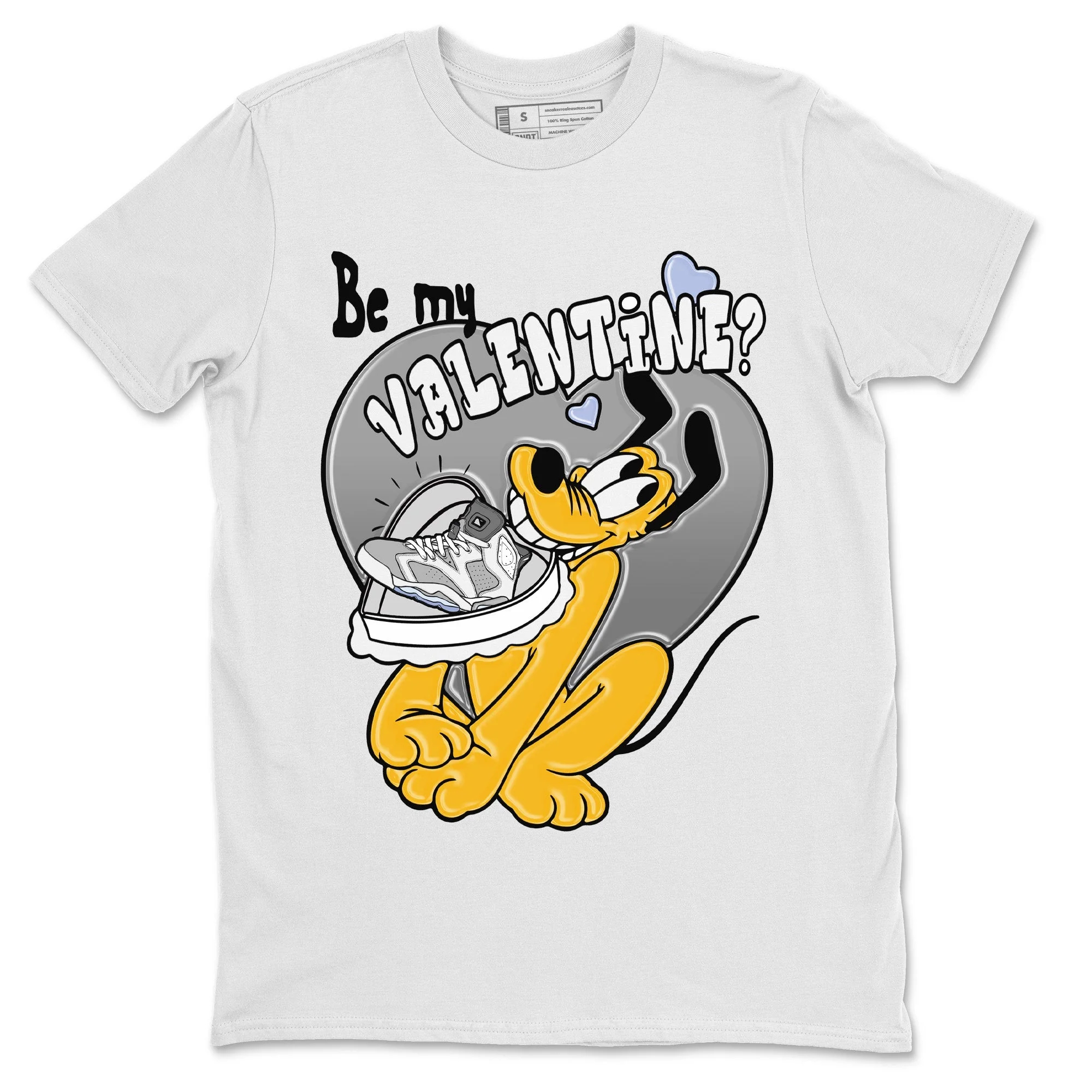 Be My Valentine Unisex Tops - Air Jordan 6 Cool Grey