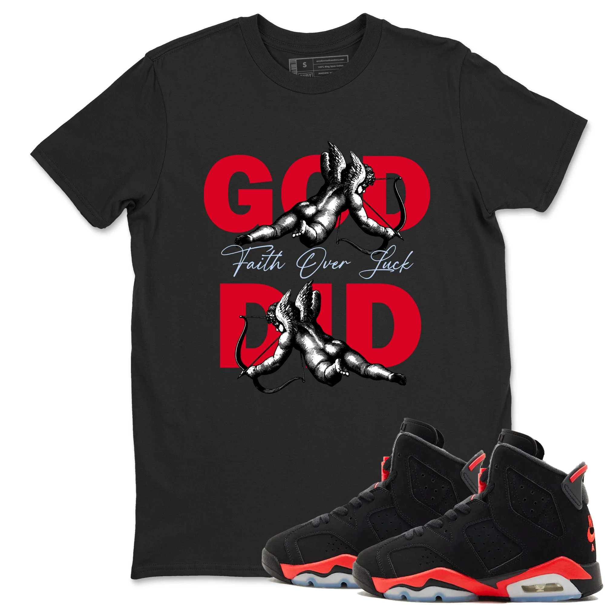 God Did Sneaker Tees - Air Jordan 6 Reverse Infrared