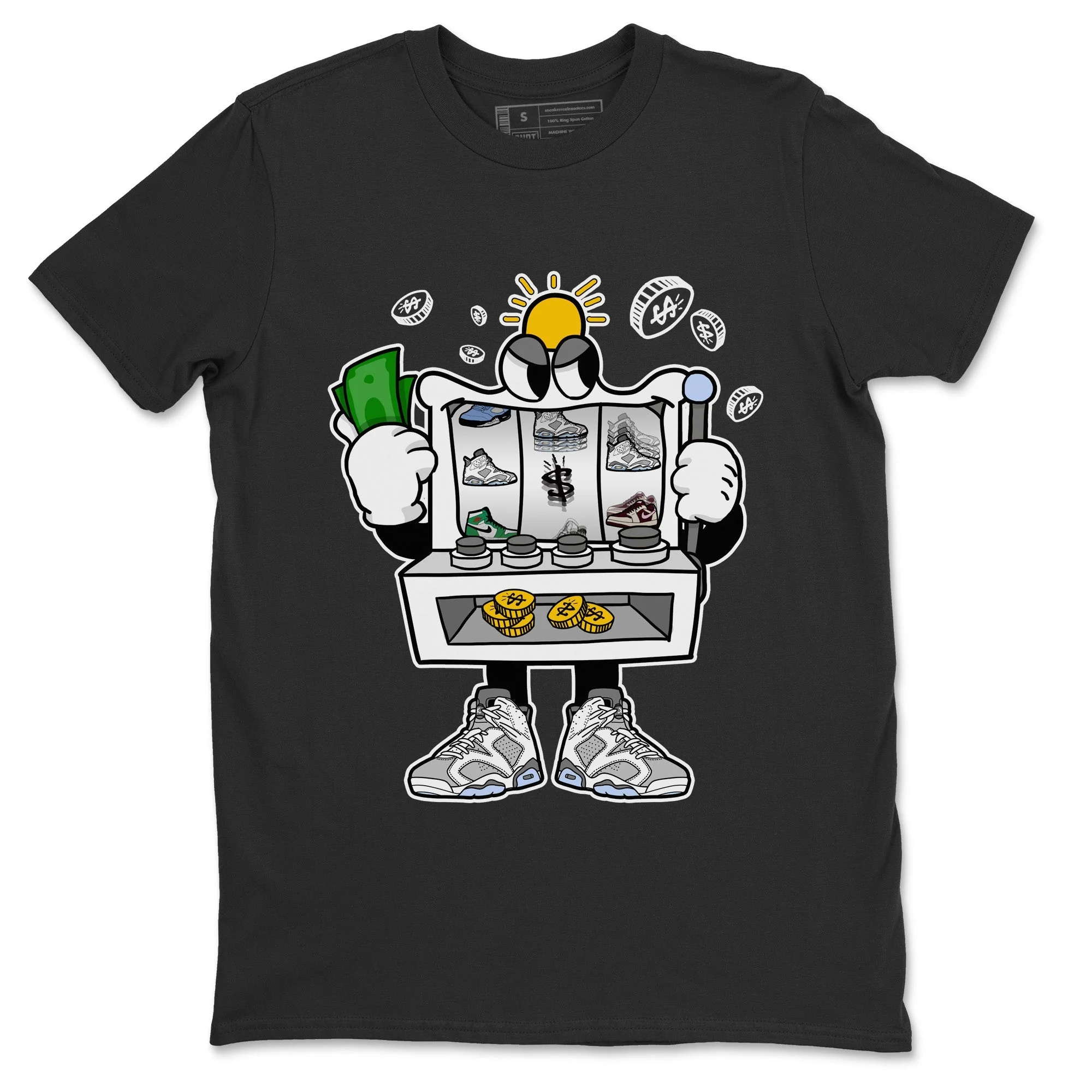 Slot Machine Unisex Tops - Air Jordan 6 Cool Grey