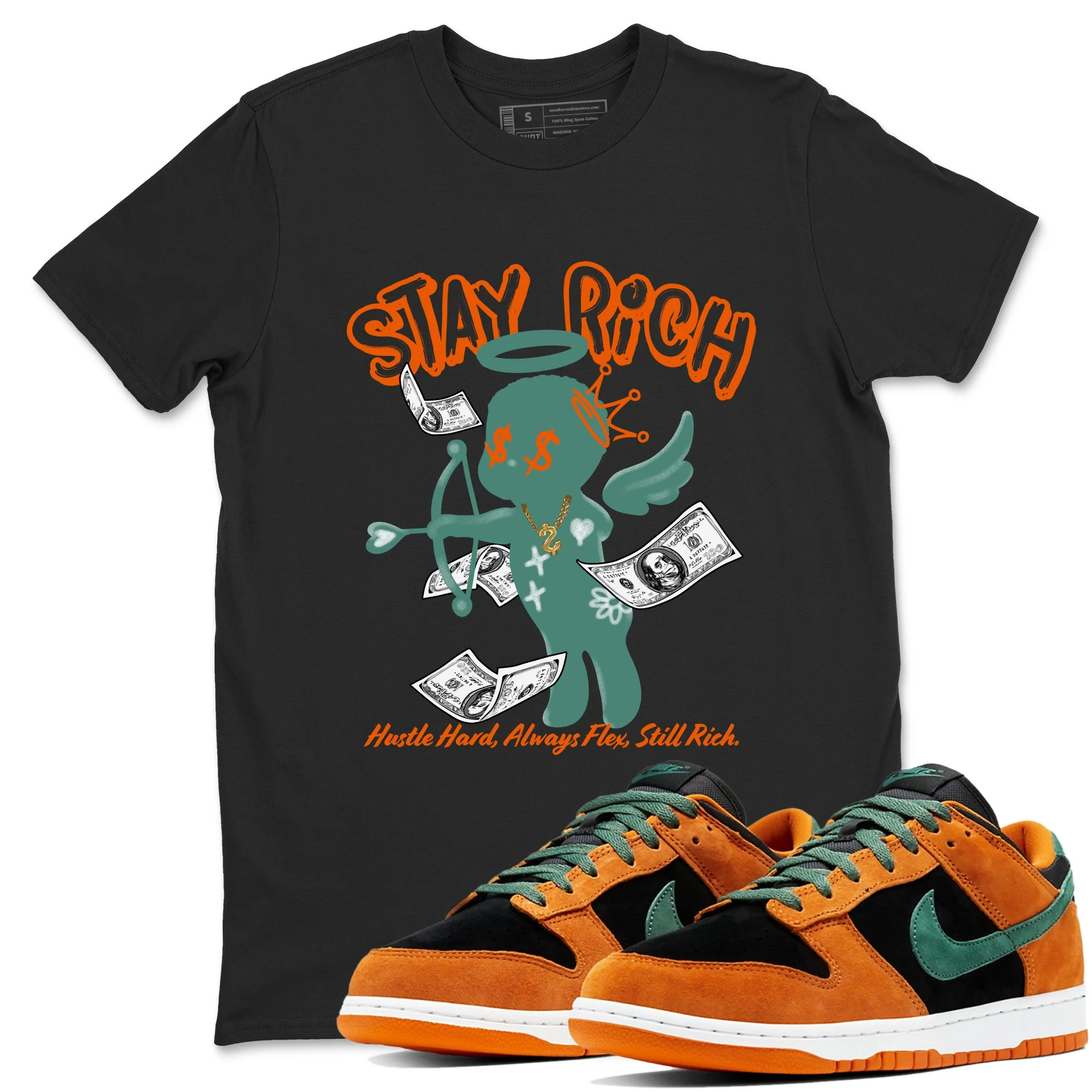 Stay Rich Sneaker Tees - Dunk Ceramic