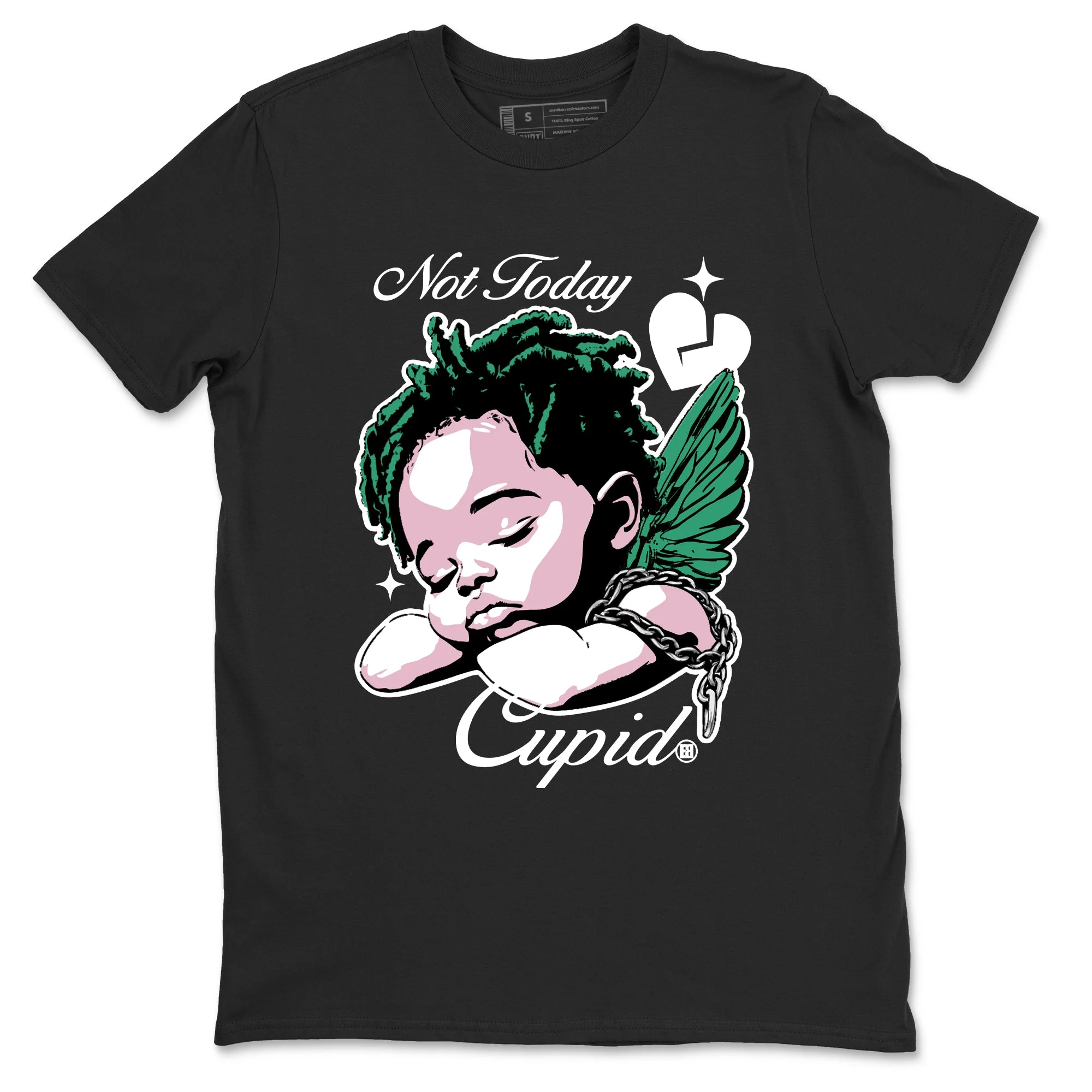 Not Today Cupid Sneaker Tees - Dunk Medium Soft Pink Malachite