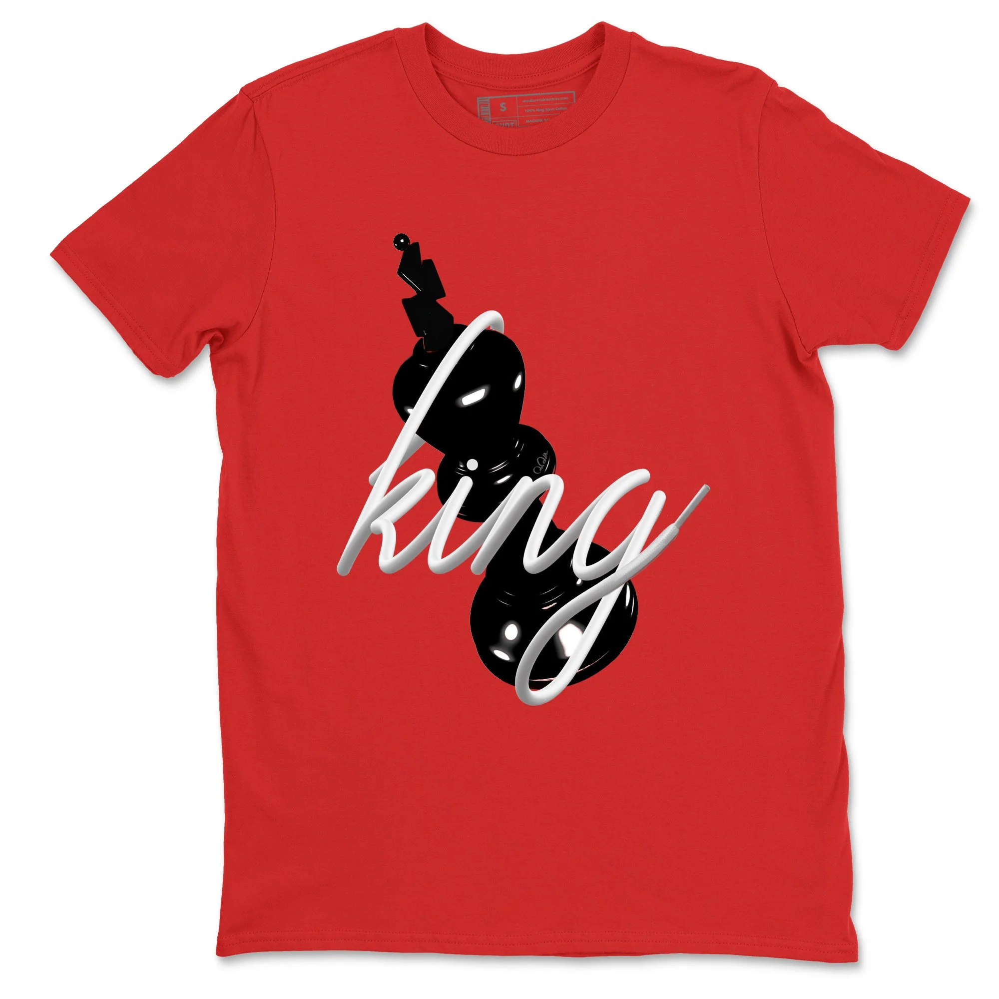 3D King Sneaker Tees - Air Jordan 6 Reverse Infrared
