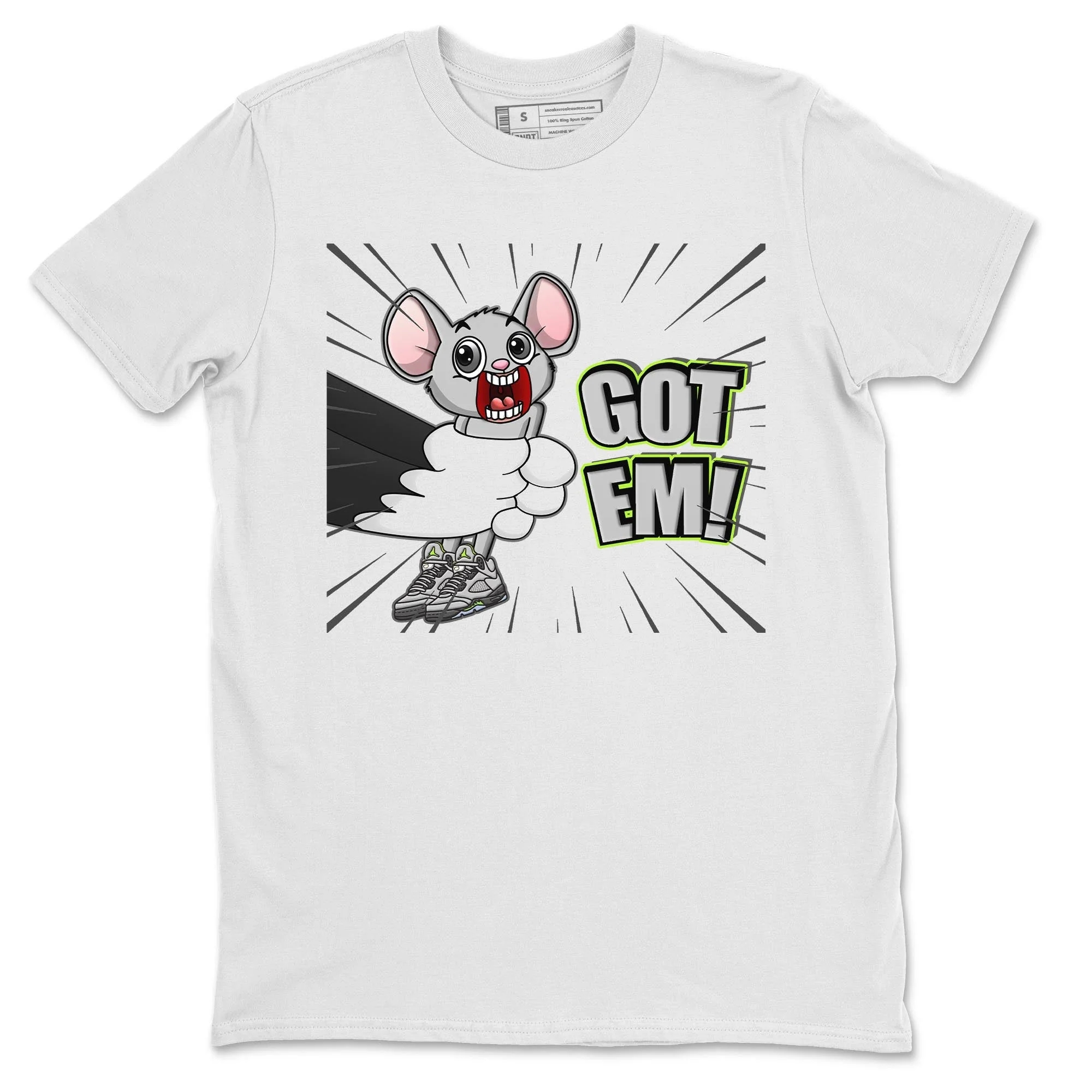 T&J Got Em Unisex Tops - Air Jordan 5 Green Bean