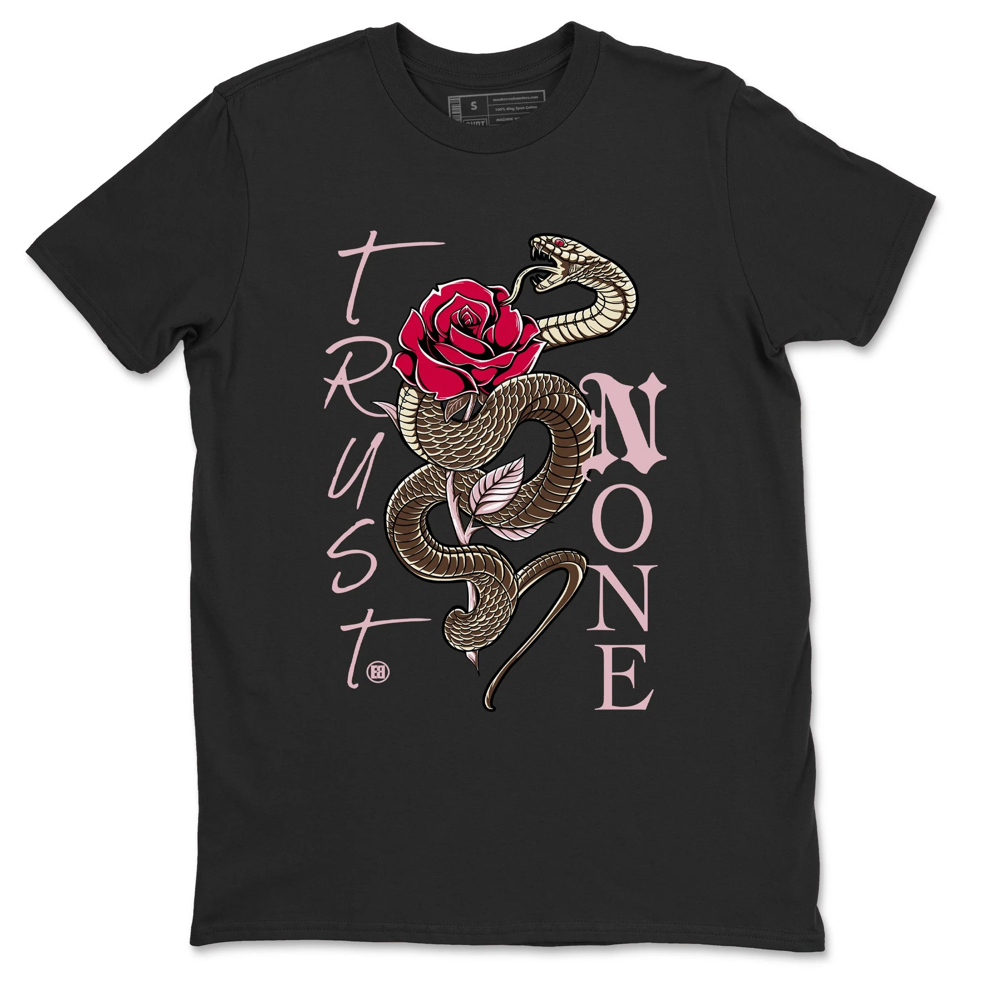 Trust None Sneaker Tees - Dunk Cacao Wow And Pink Foam