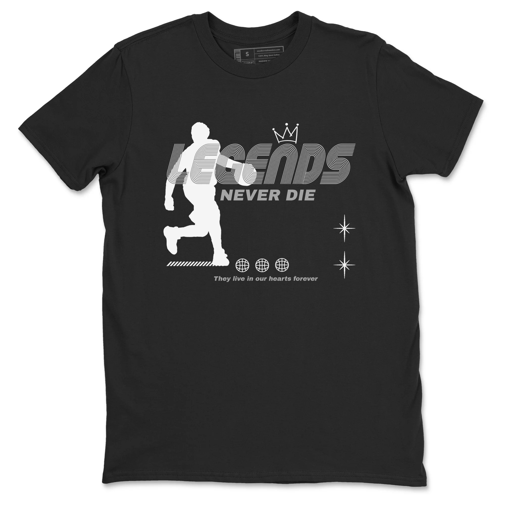 Legends Never Die Sneaker Tees - Air Jordan 9 Cool Grey