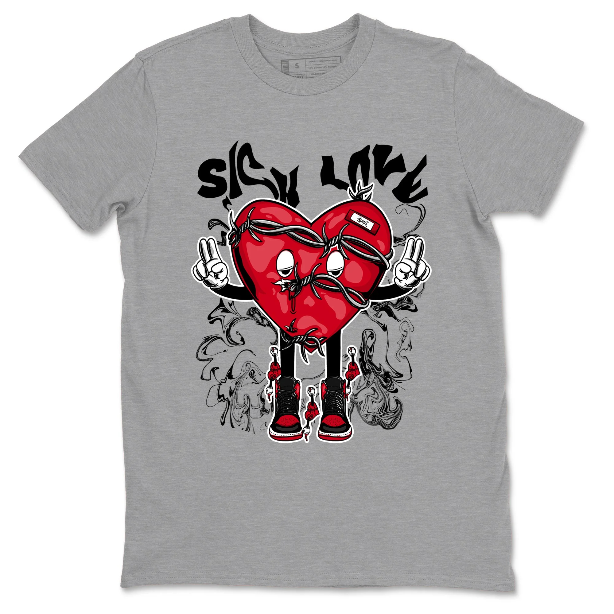 Sick Love Sneaker Tees - Air Jordan 1 '85 Bred