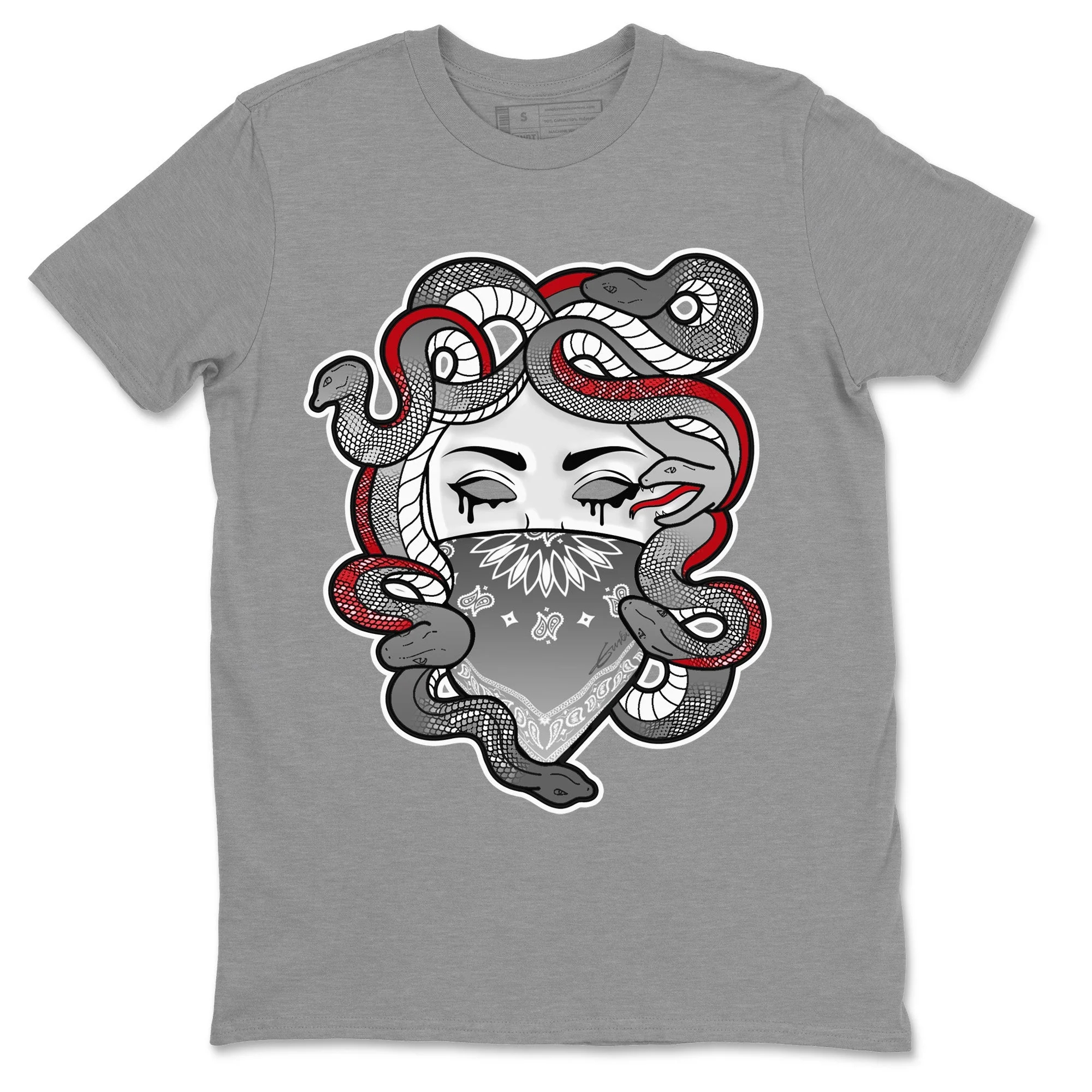 Medusa Unisex Tops - Air Jordan 9 Fire Red
