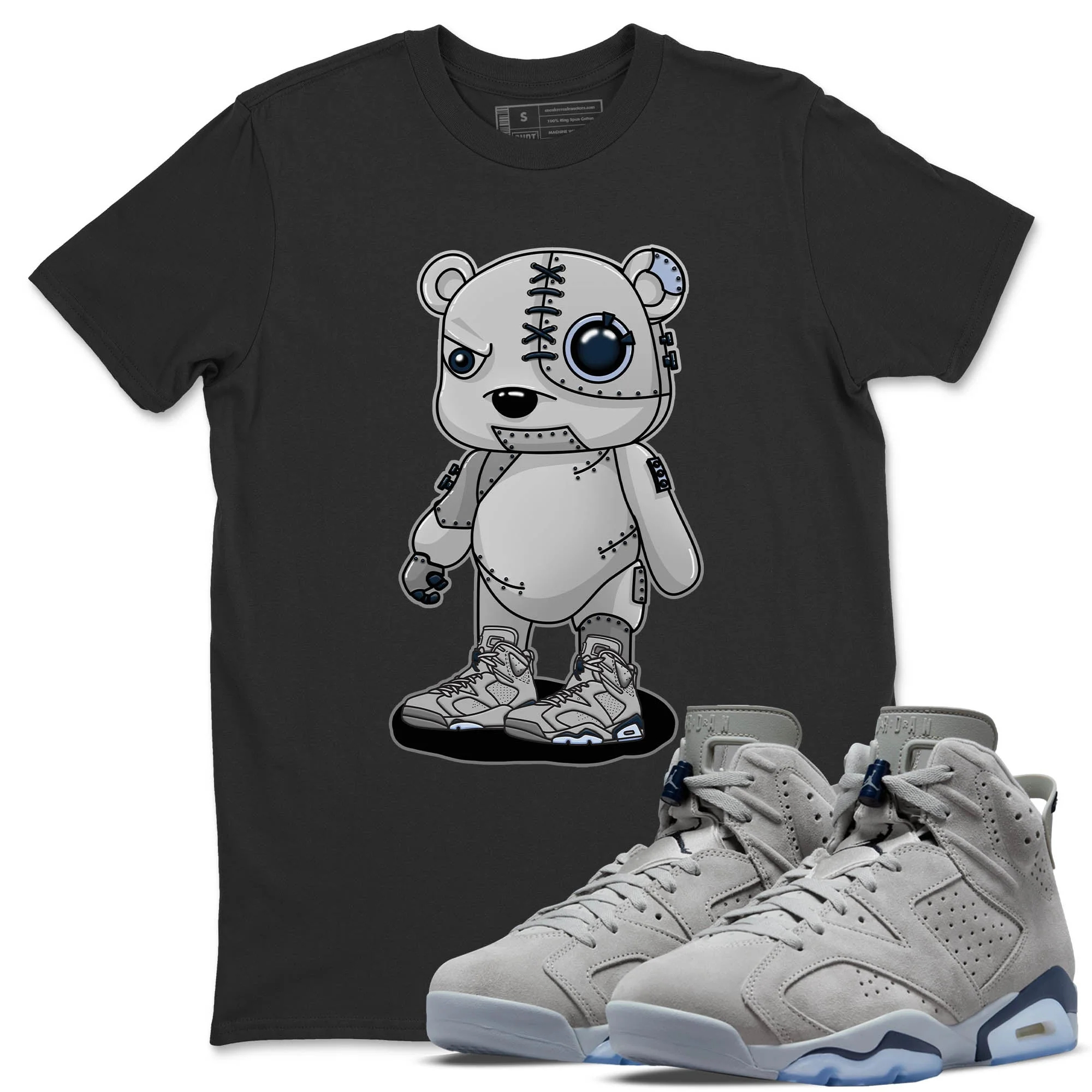 Cyborg Bear Unisex Tops - Air Jordan 6 Georgetown