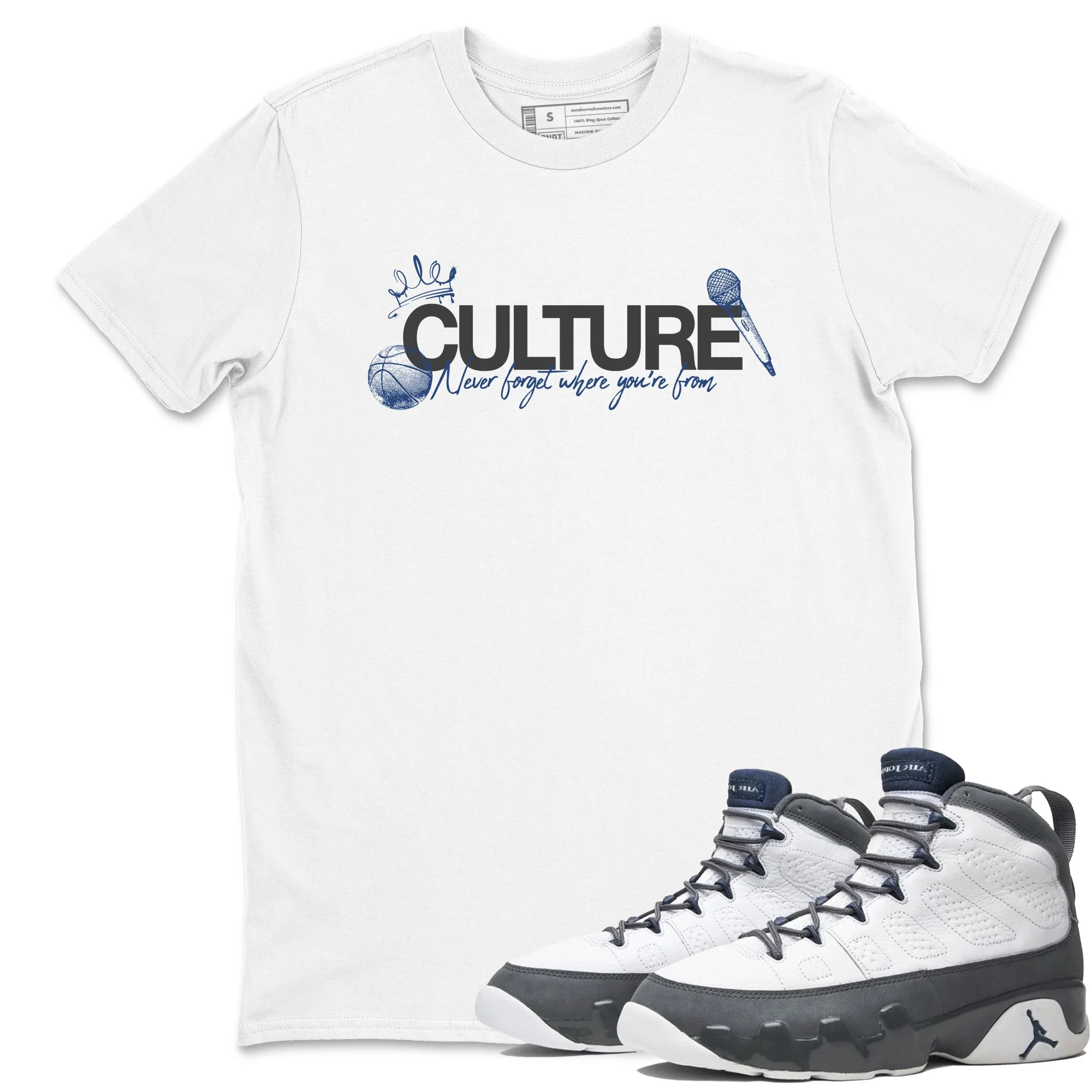 Culture Sneaker Tees - Air Jordan 9 Flint Grey