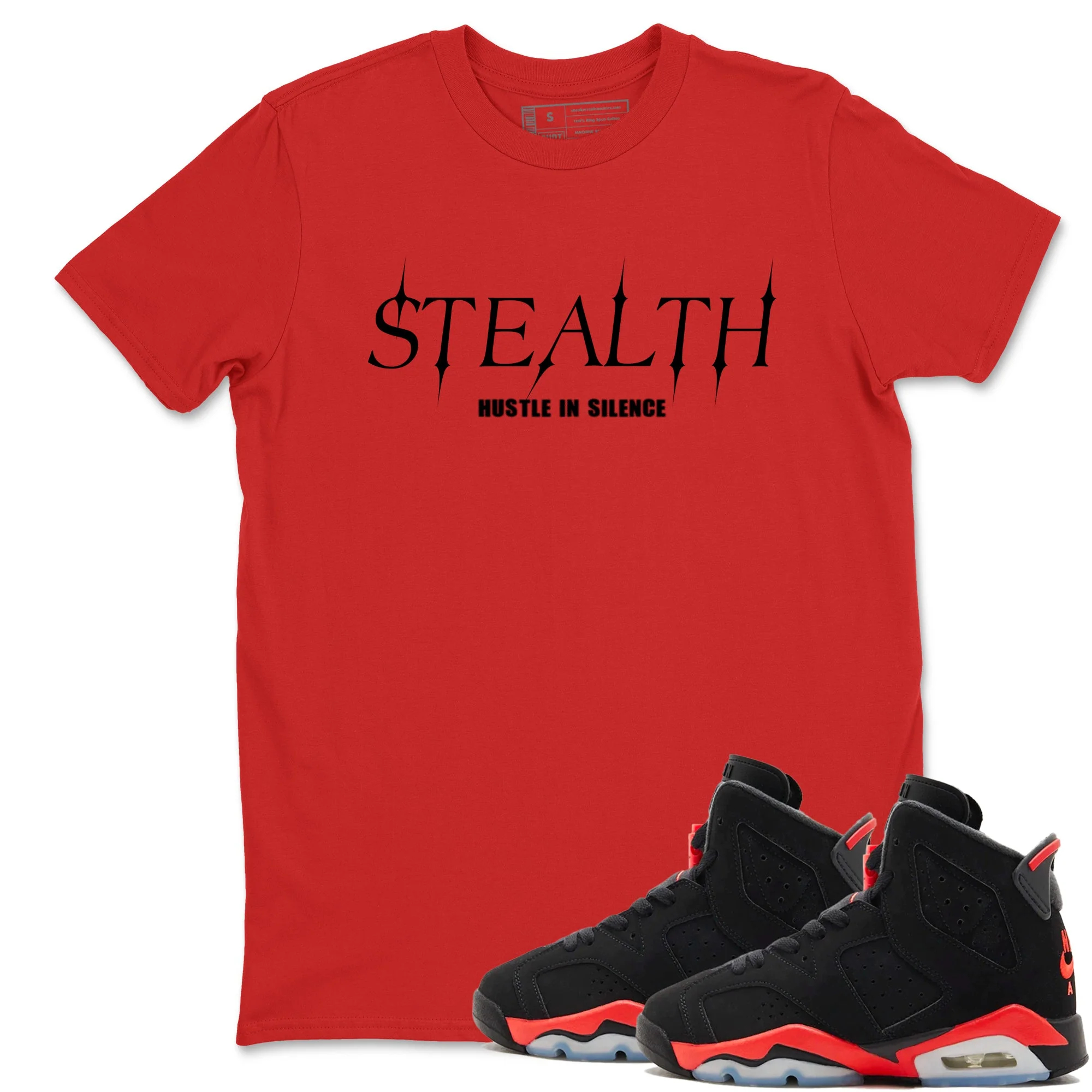 Stealth Sneaker Tees - Air Jordan 6 Reverse Infrared