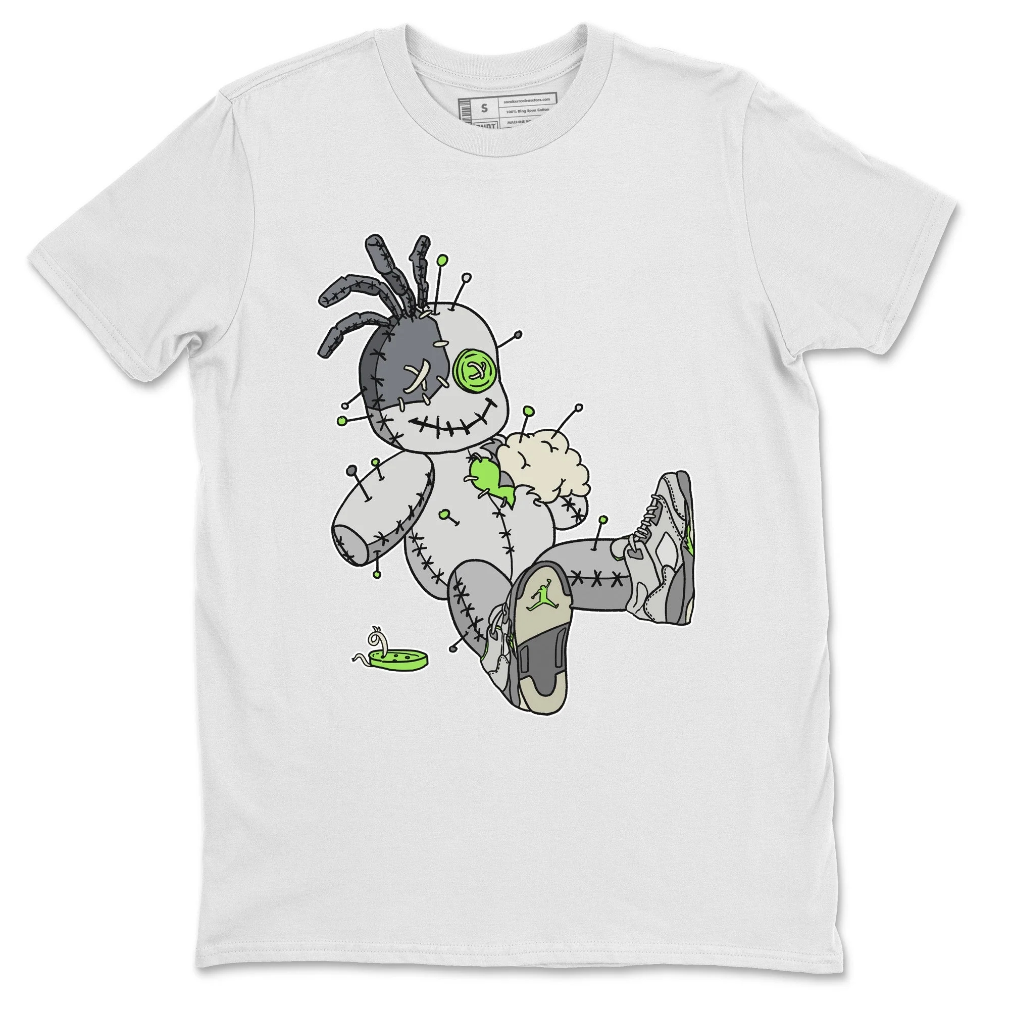 Voodoo Doll Unisex Tops - Air Jordan 5 Green Bean