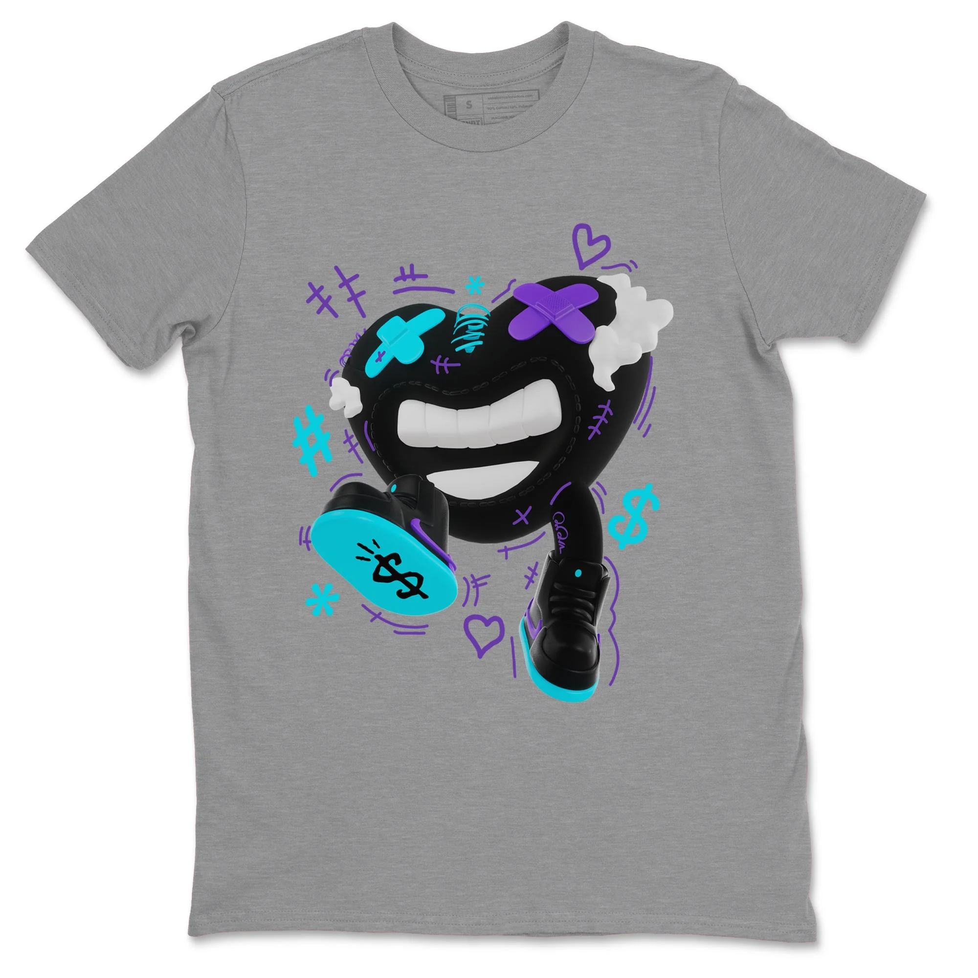 Walk In Love SNRT Sneaker Tee - Air Jordan 6 Aqua