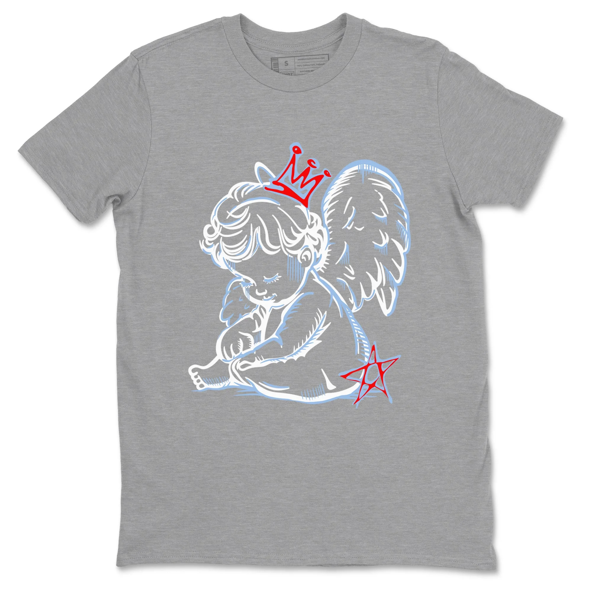 Neon Angel Sneaker Tees - Air Jordan 6 Fire Red