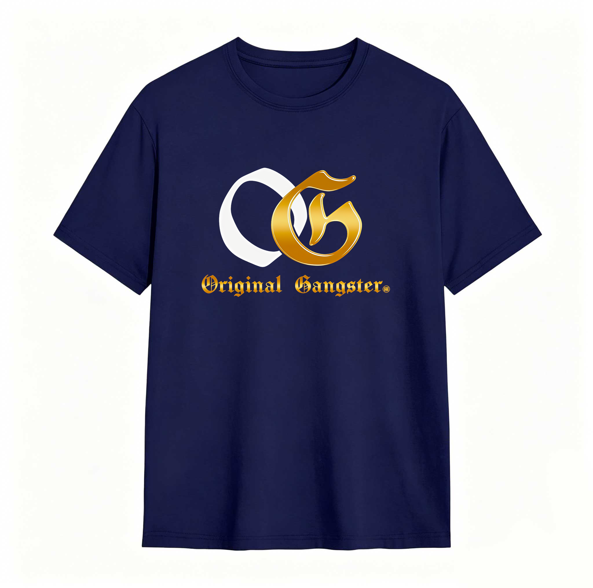 OG Original Gangster Sneaker Tees - Match Air Jordan 1 Black Black Metallic Gold