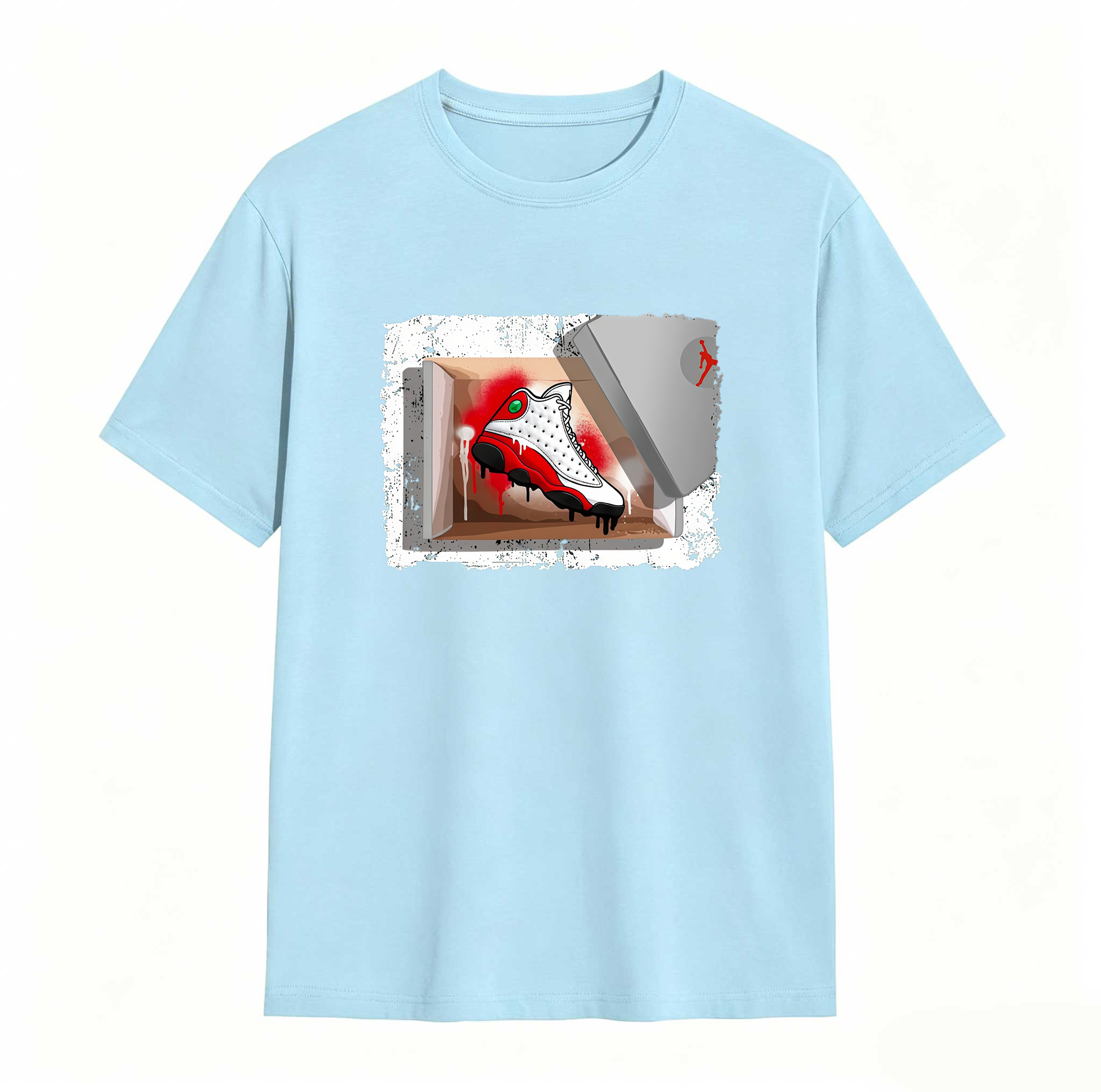 New Kicks Sneaker Tees - Match Air Jordan 13 University Red