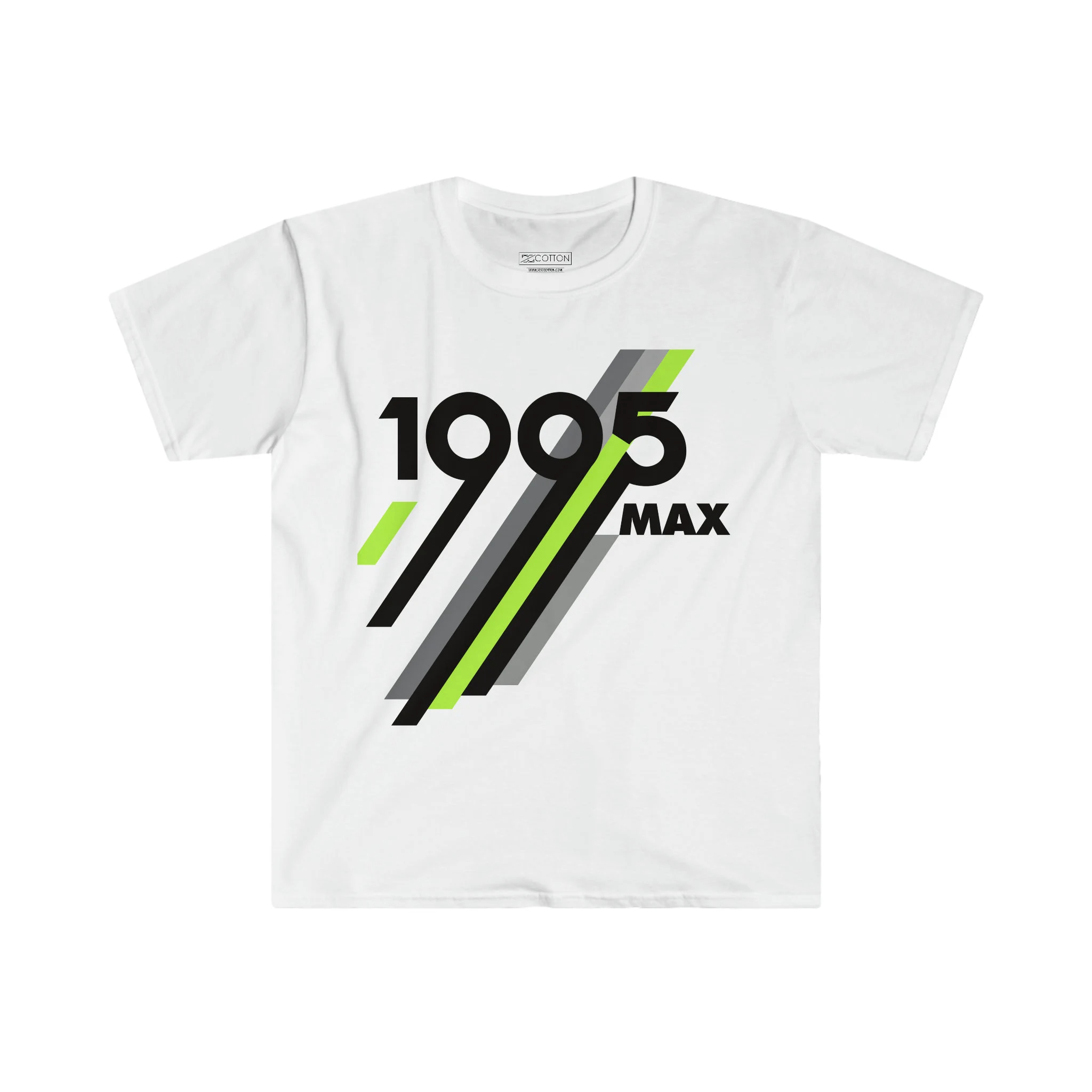 Air Max Black Neon Green Sneaker Shoe Match T-shirt Shirt Summer Jersey Short Sleeve Tee Unisex Softstyle T-Shirt