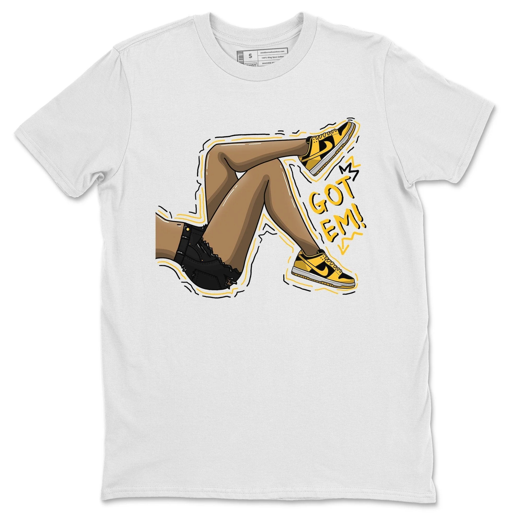 Got Em Legs Unisex Tops - Dunk Championship Goldenrod