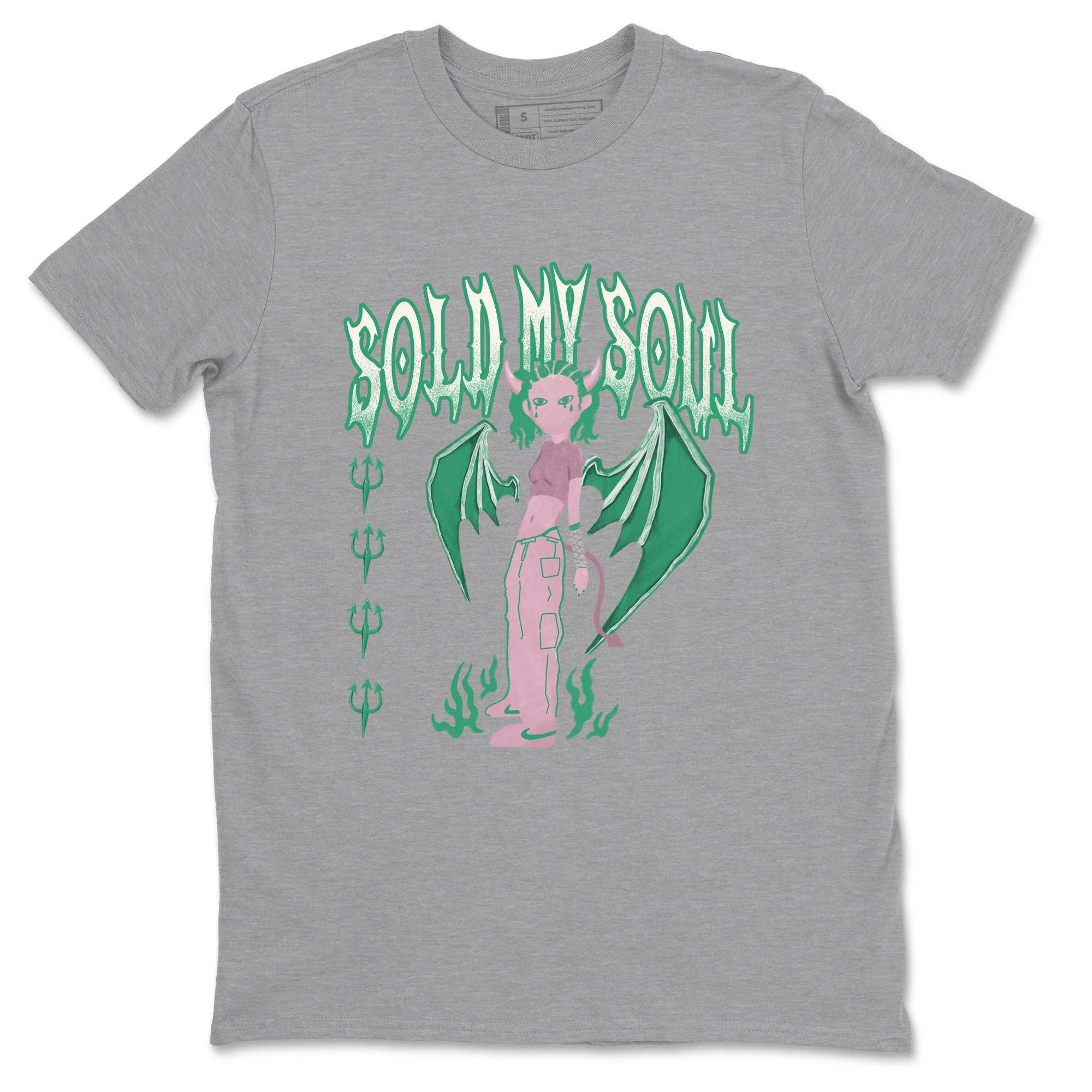 Sold My Soul Sneaker Tees - Dunk Medium Soft Pink Malachite