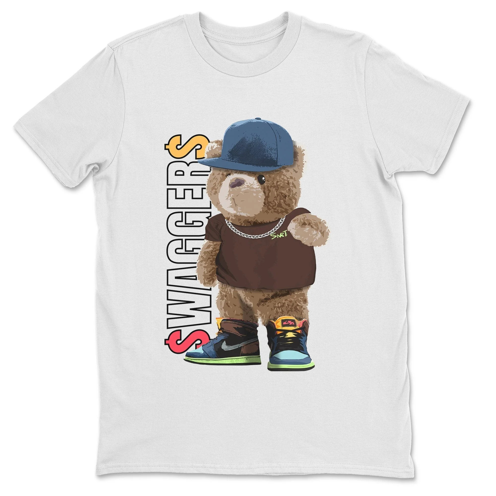 Bear Swaggers Unisex Tops - Air Jordan 1 Bio Hack