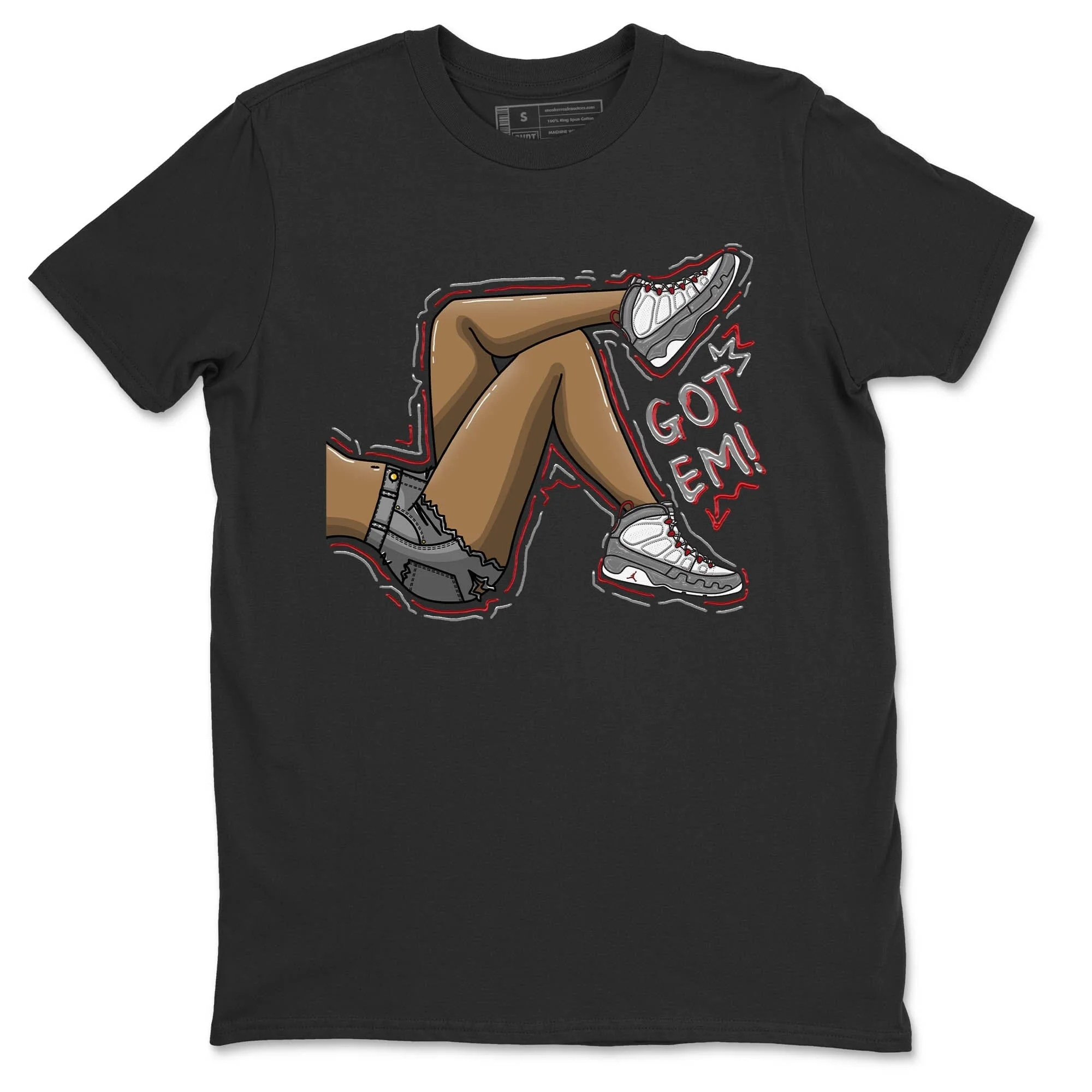 Got Em Legs Unisex Tops - Air Jordan 9 Fire Red