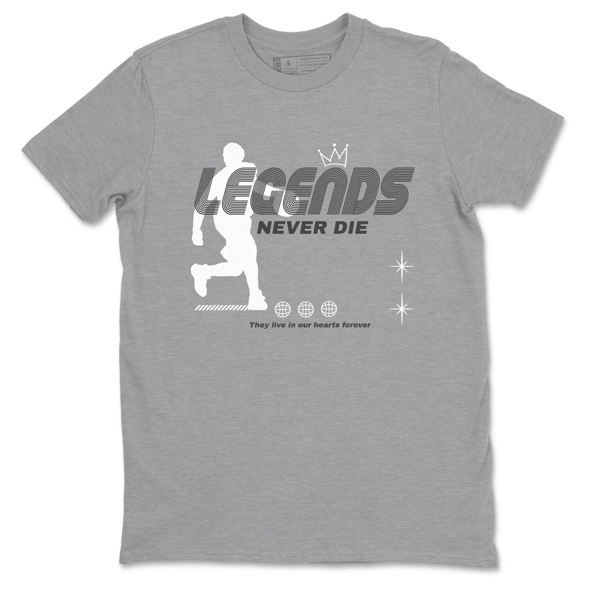 Legends Never Die Sneaker Tees - Air Jordan 9 Cool Grey