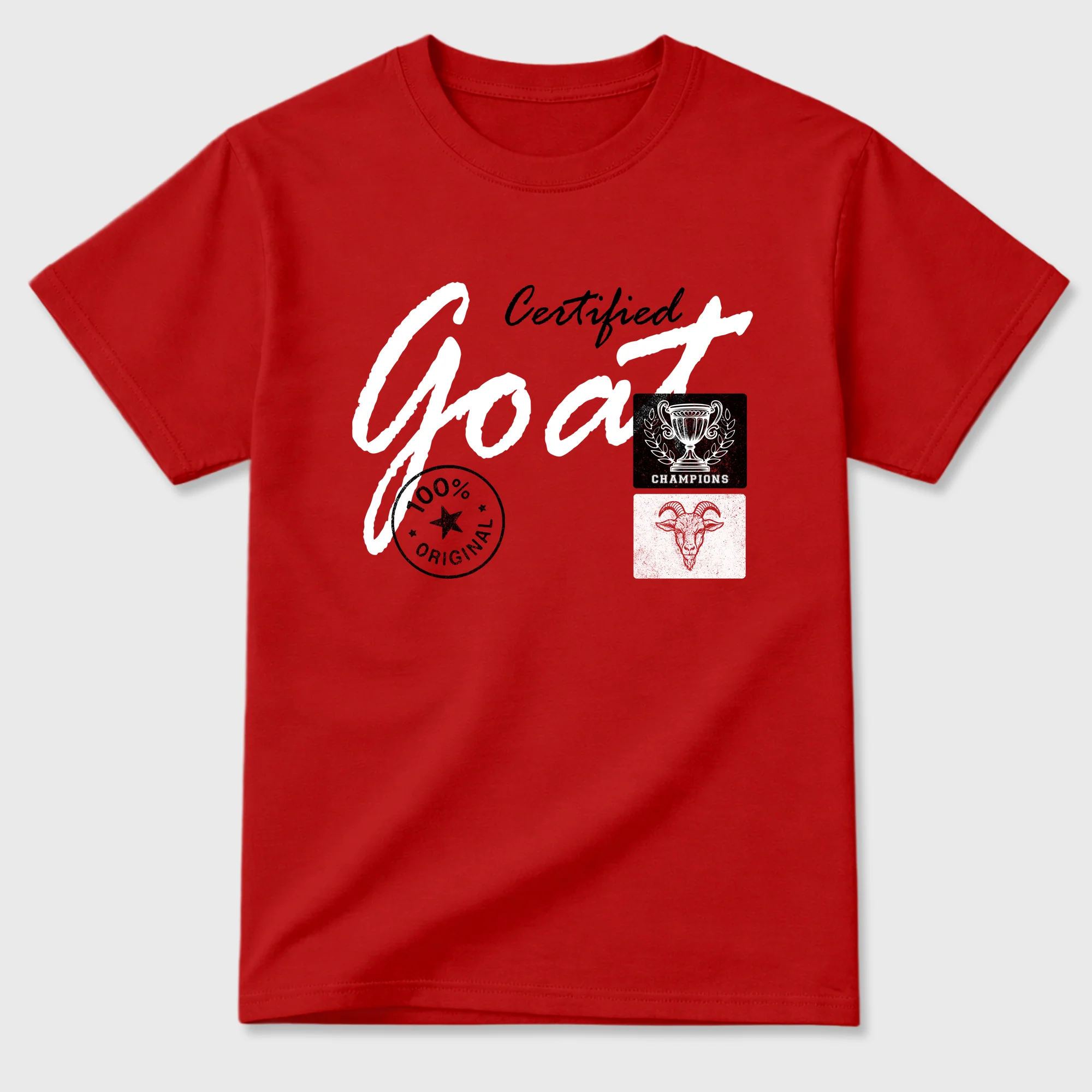 Certified Goat Sneaker Tees - Air Jordan 13 University Red