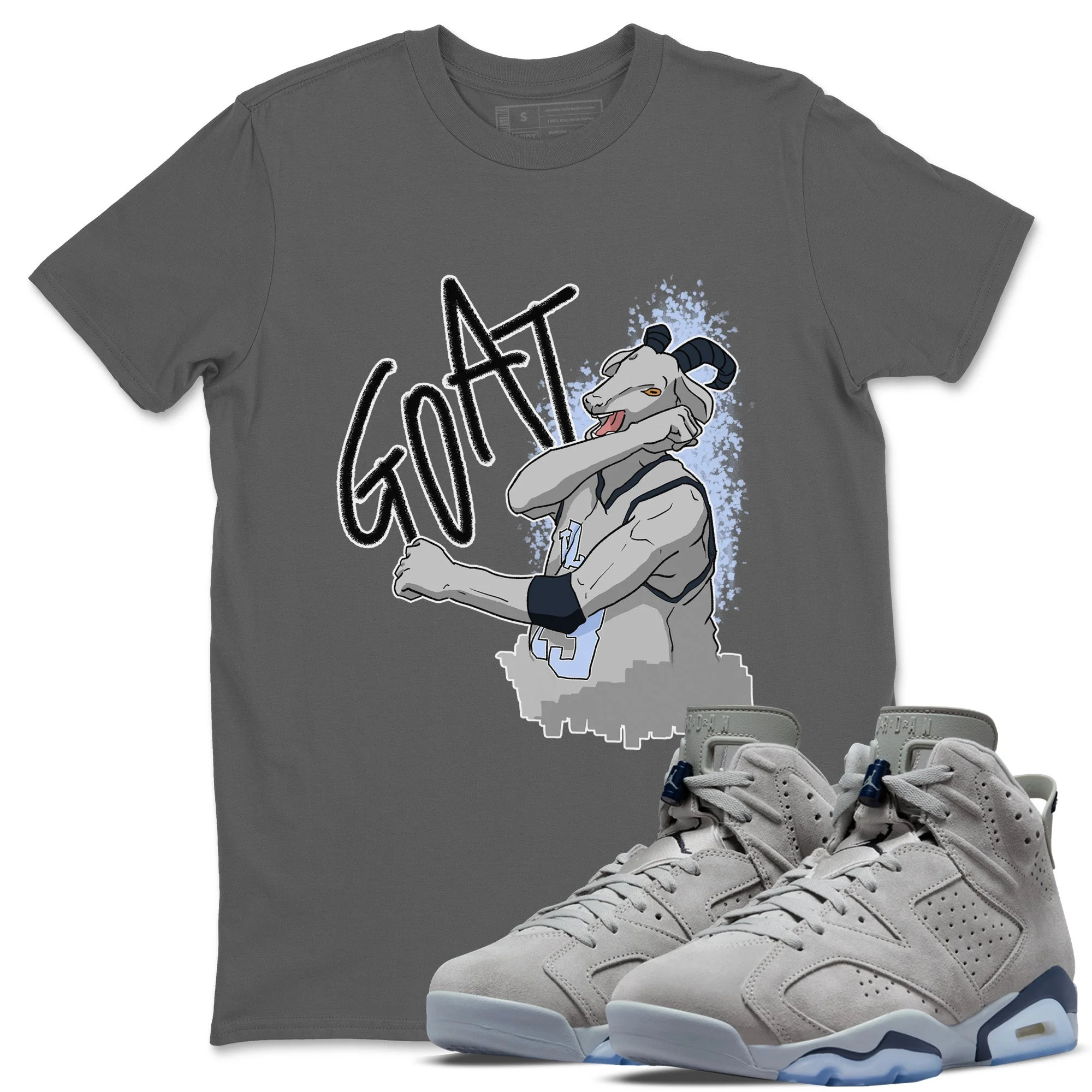 Screaming Goat Unisex Tops - Air Jordan 6 Georgetown