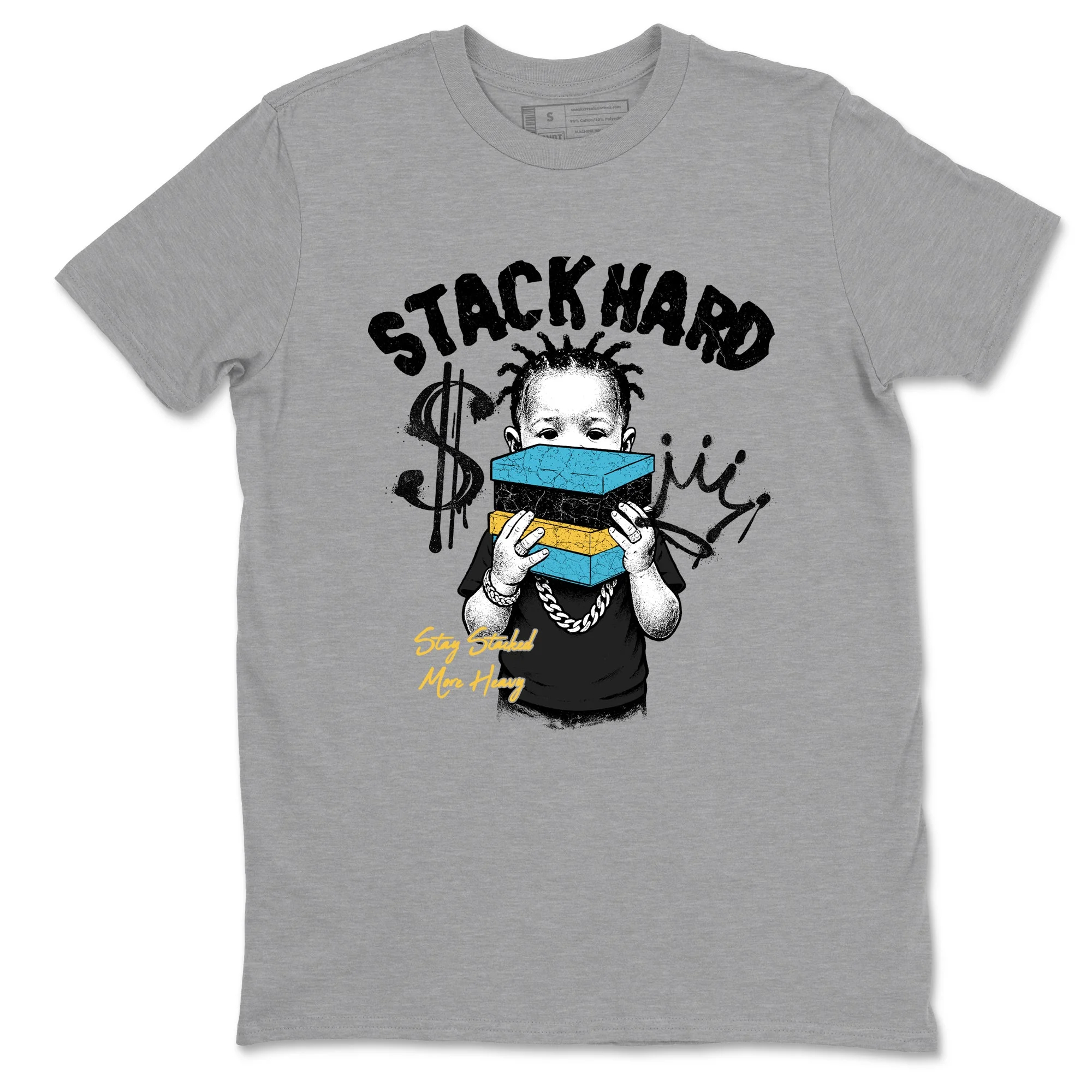 Stack Hard Sneaker Tees - Air Jordan 11 Gamma