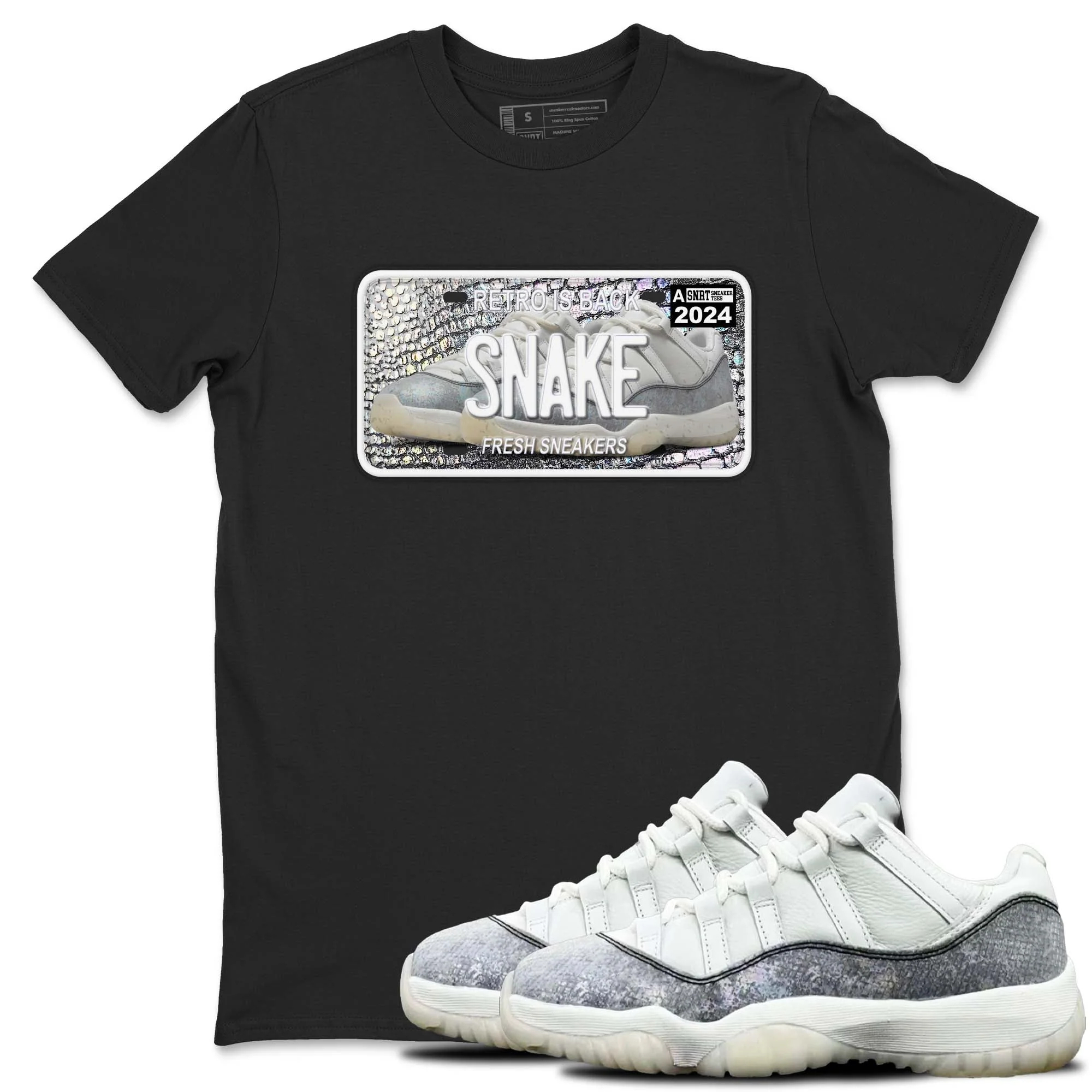 Sneaker Plate Sneaker Tees - Air Jordan 11 Year Of The Snake