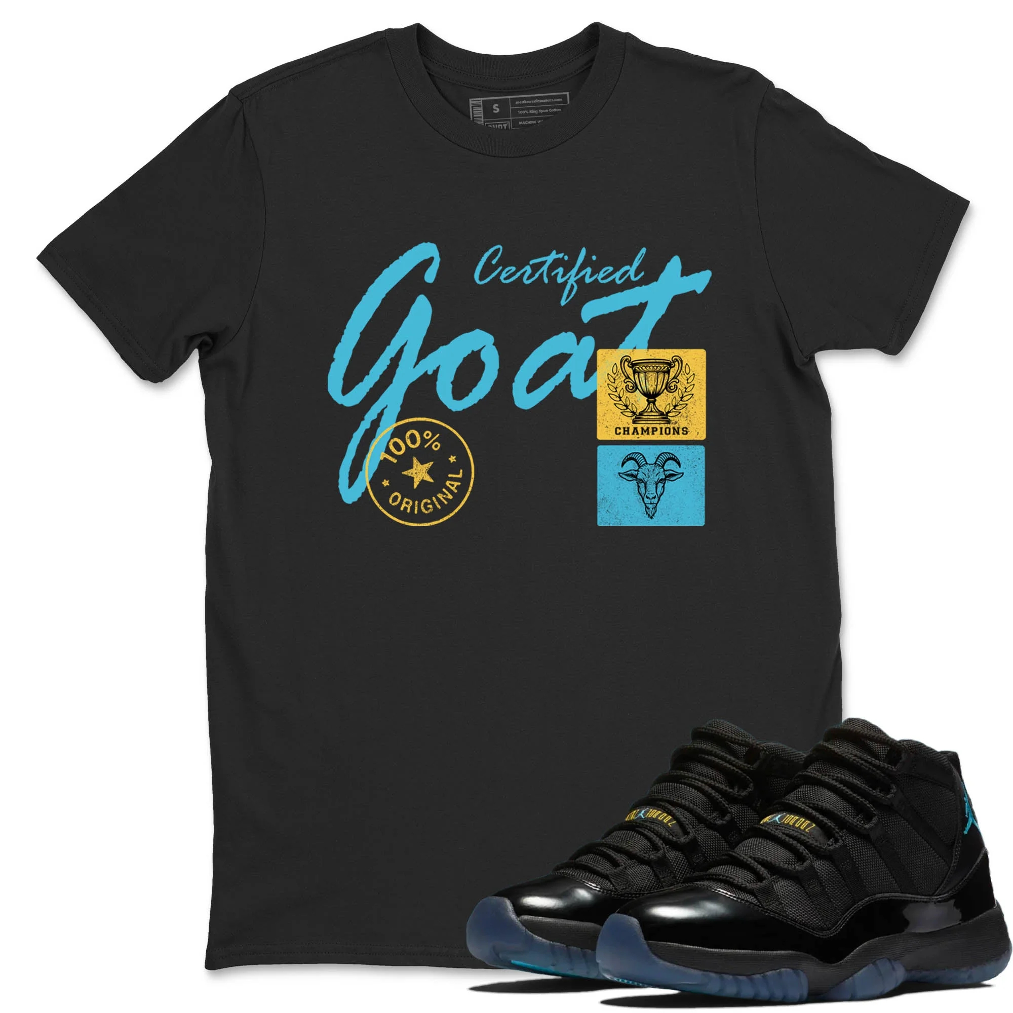 Certified Goat Sneaker Tees - Air Jordan 11 Gamma