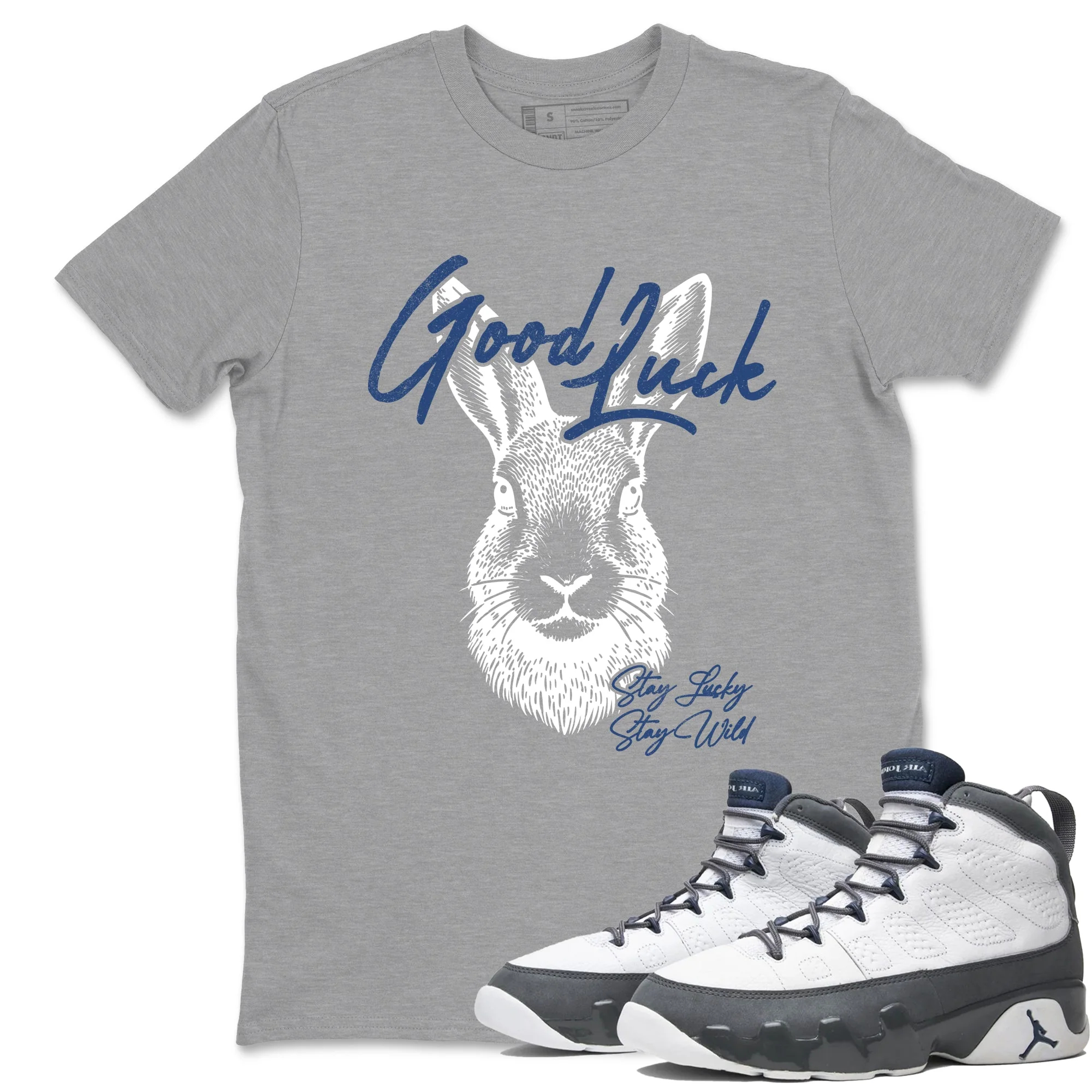 Good Luck Sneaker Tees - Air Jordan 9 Flint Grey