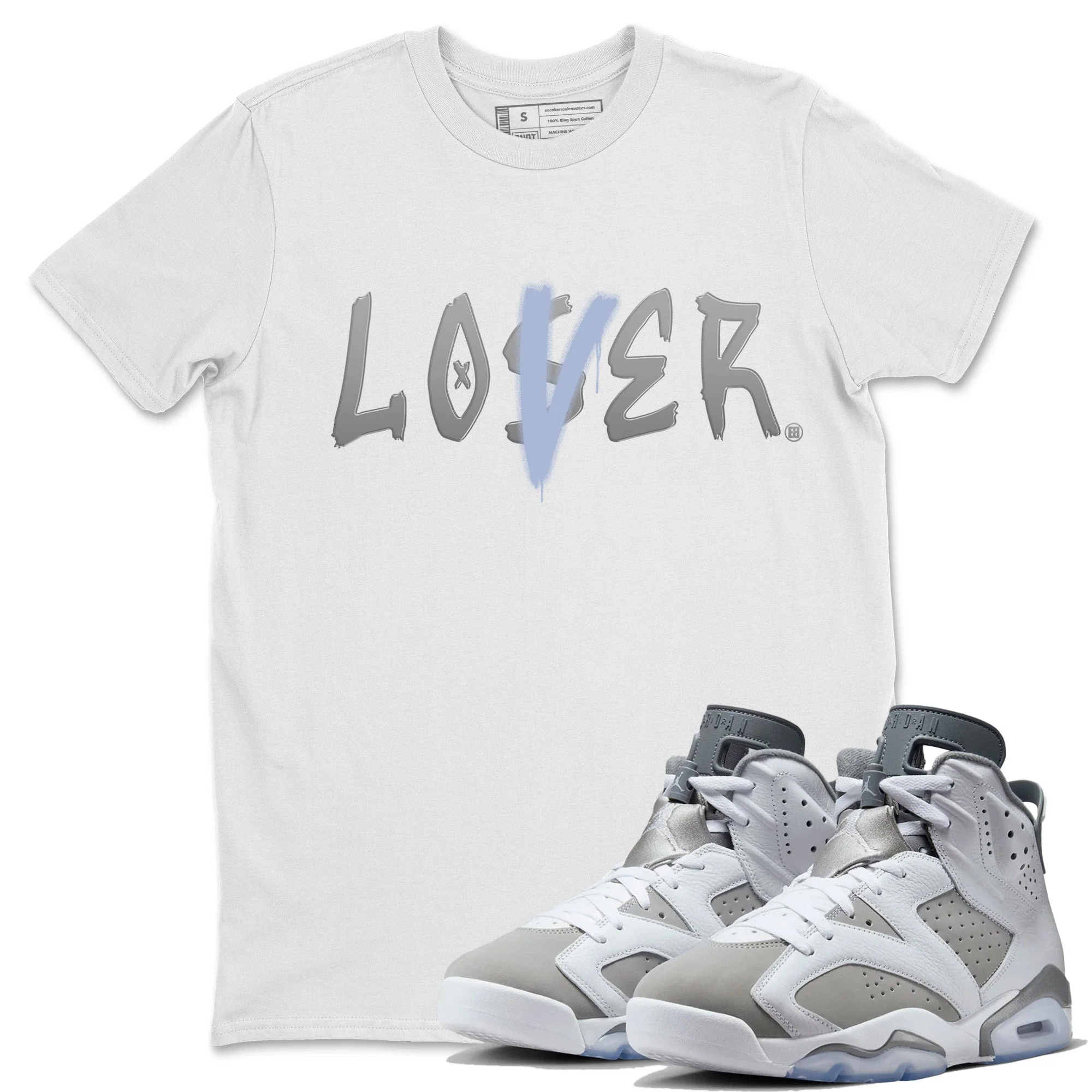 Loser Lover Unisex Tops - Air Jordan 6 Cool Grey