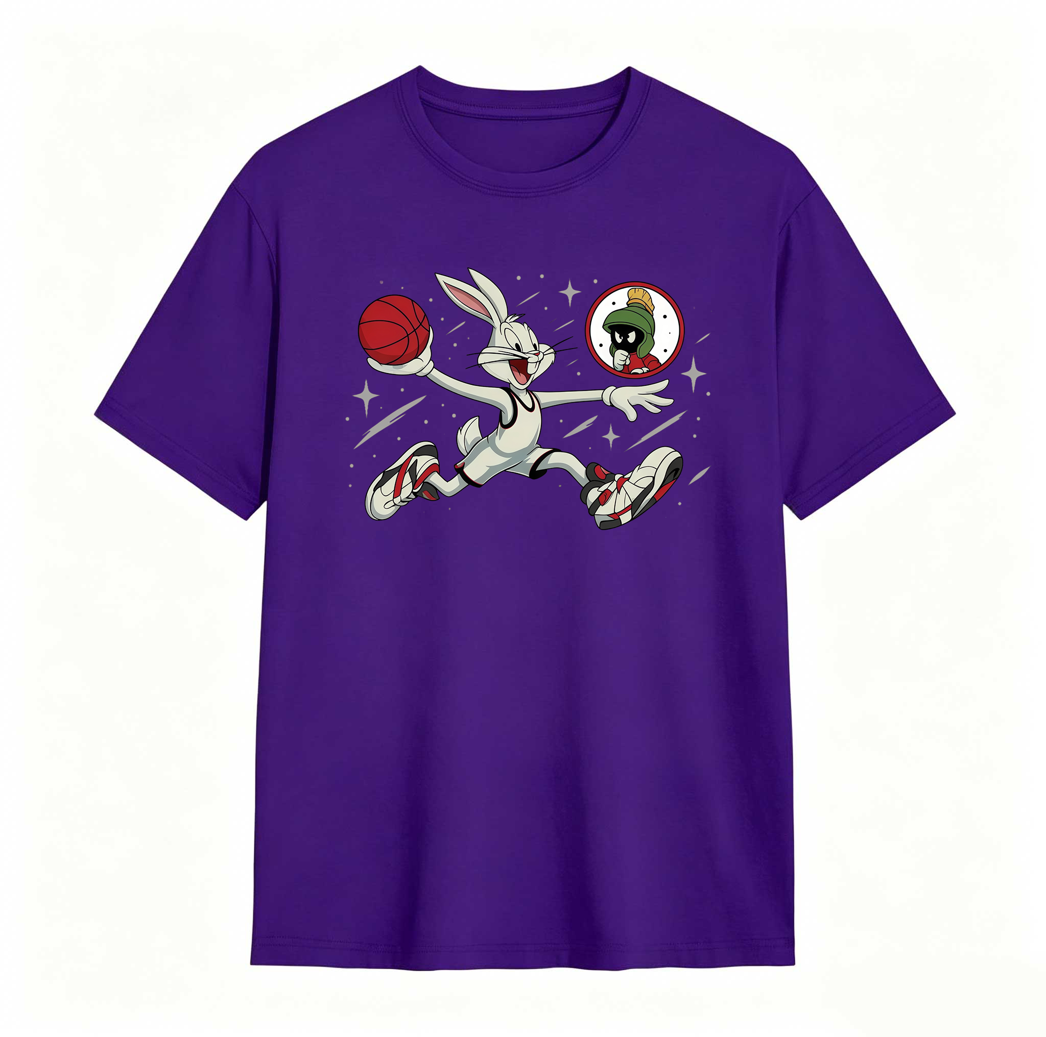 Jordan 8 Bugs Matching Sneaker Tee Shirt Black, Jordan 8 White True Red Sneaker Match T shirt