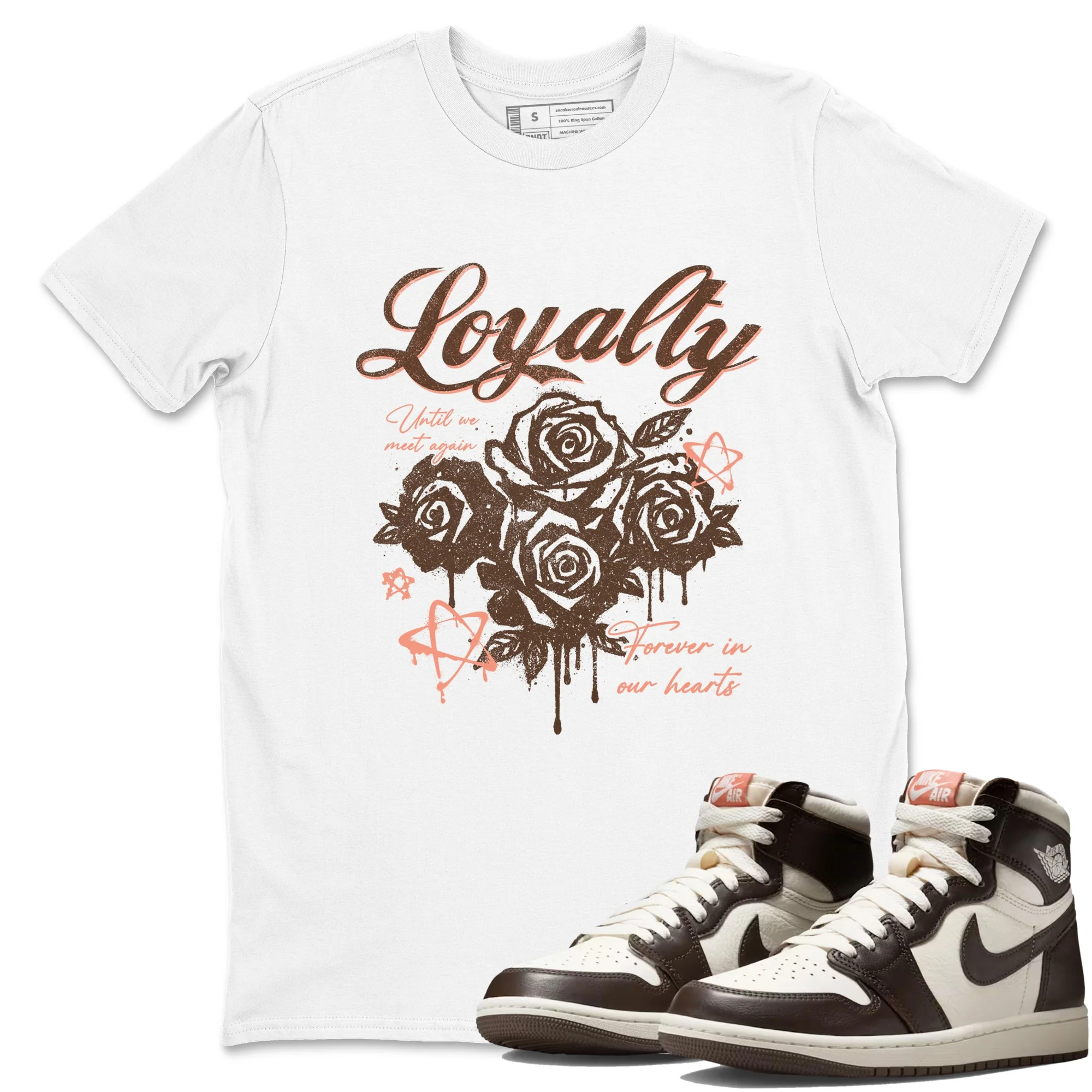 Loyalty Sneaker Tees - Air Jordan 1 Baroque Brown