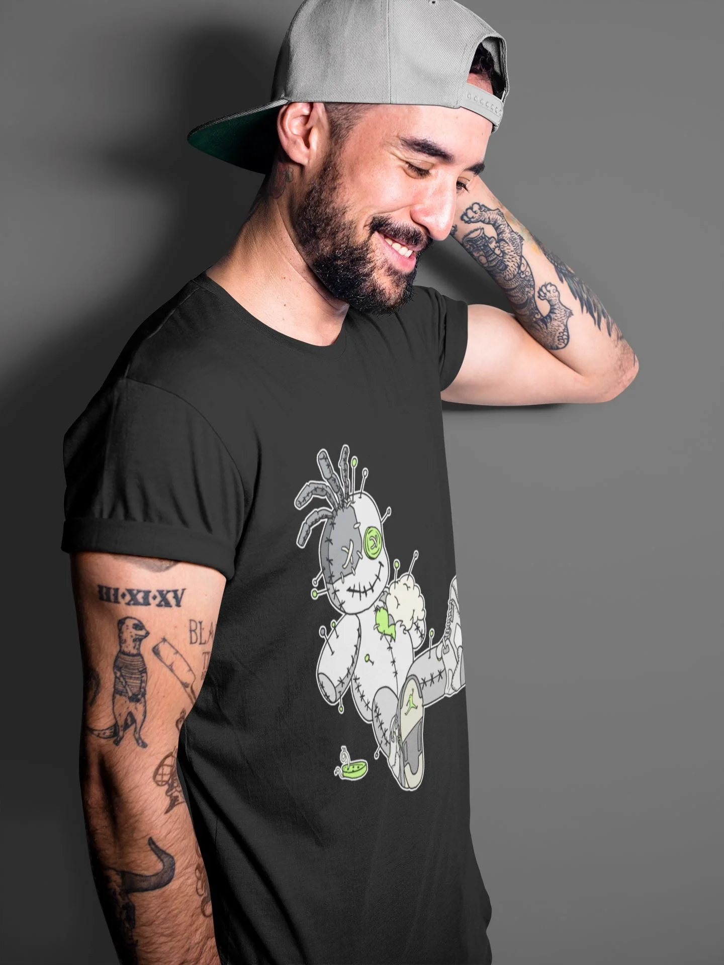 Voodoo Doll Unisex Tops - Air Jordan 5 Green Bean