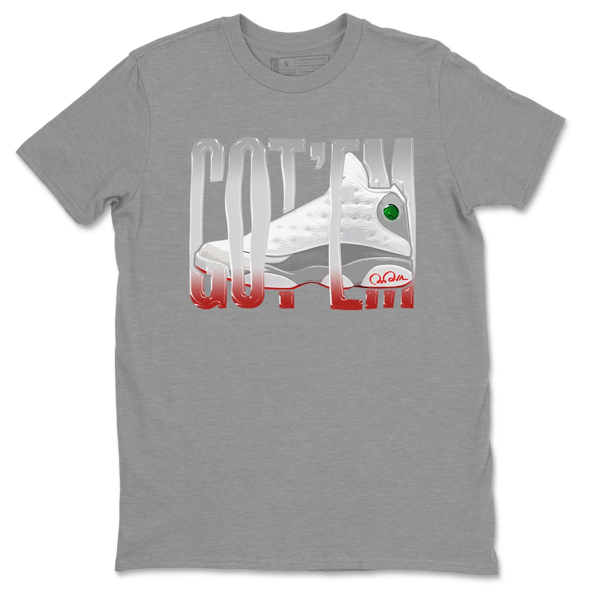 Wiggling Gotem Unisex Tops - Air Jordan 13 Wolf Grey