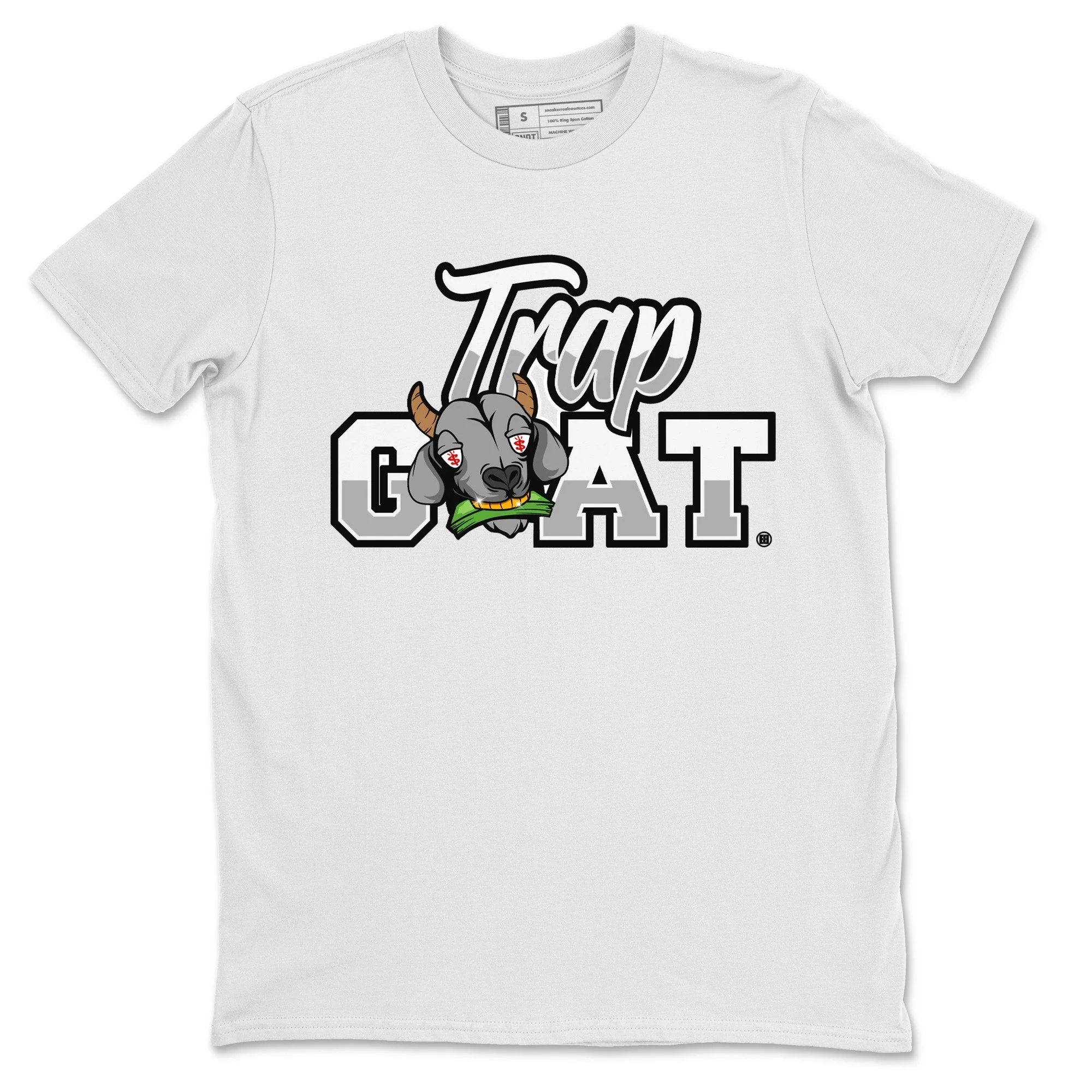 Trap Goat Unisex Tops - Air Jordan 13 Black Flint