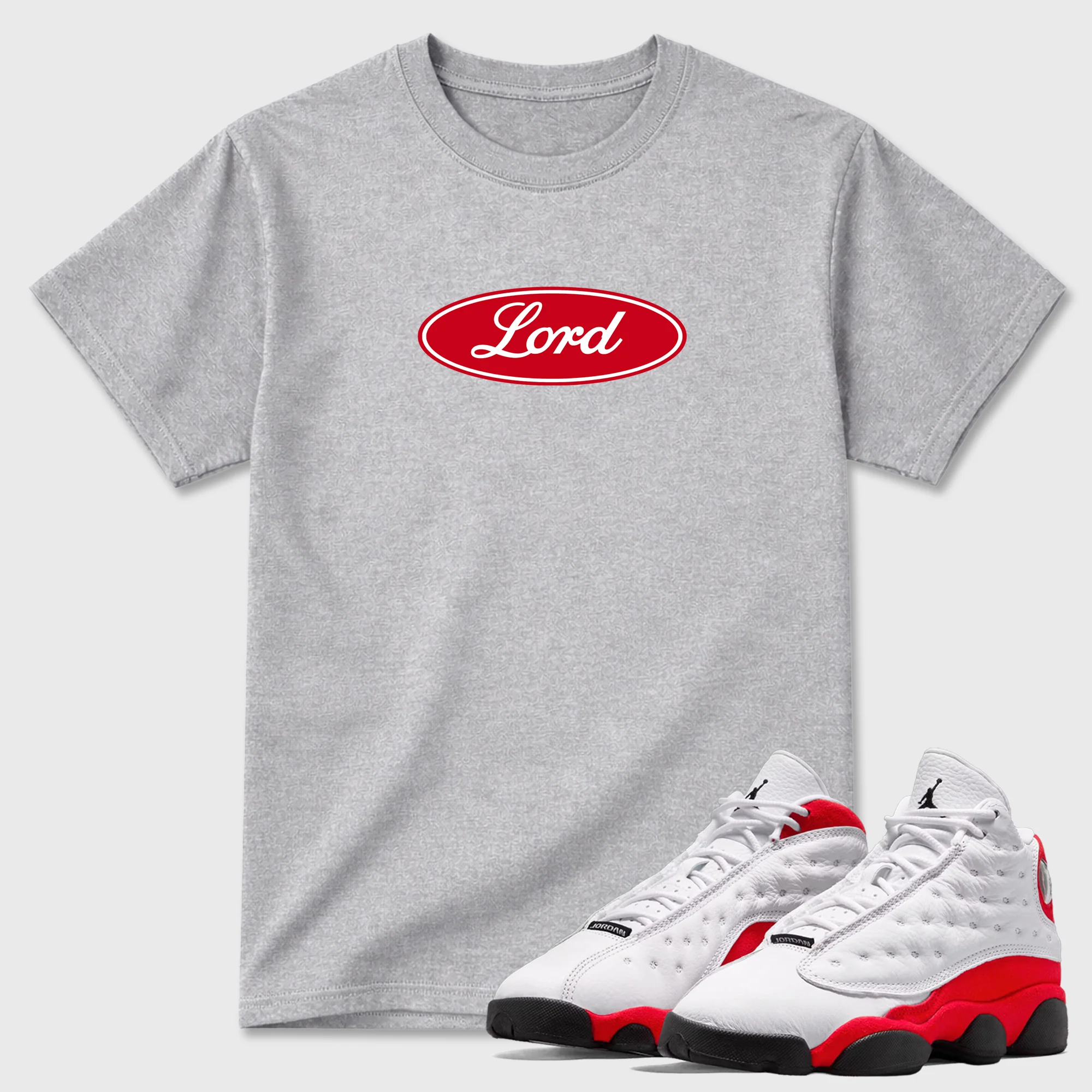 Lord Sneaker Tees - Air Jordan 13 University Red