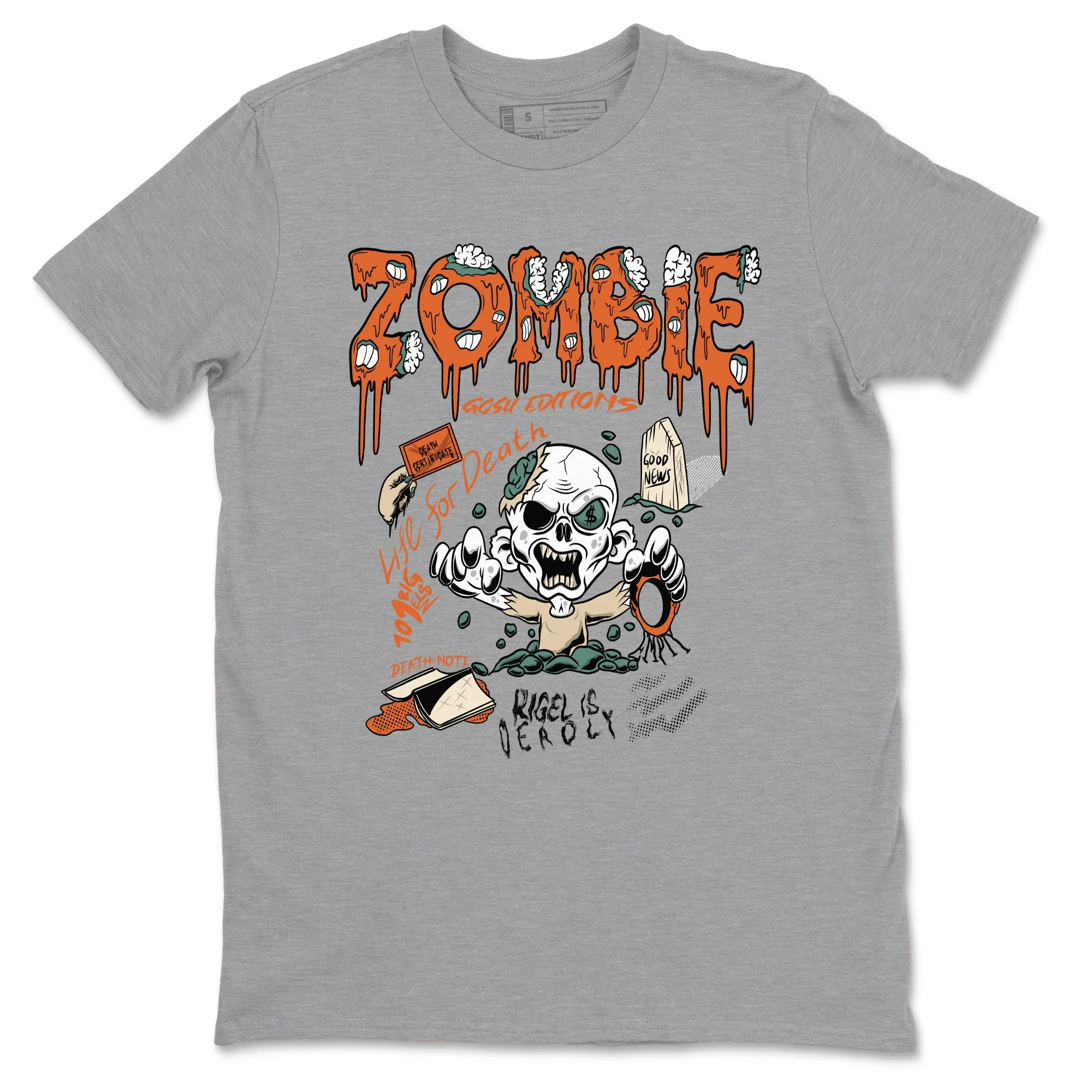 Zombie Grave Sneaker Tees - Dunk Ceramic