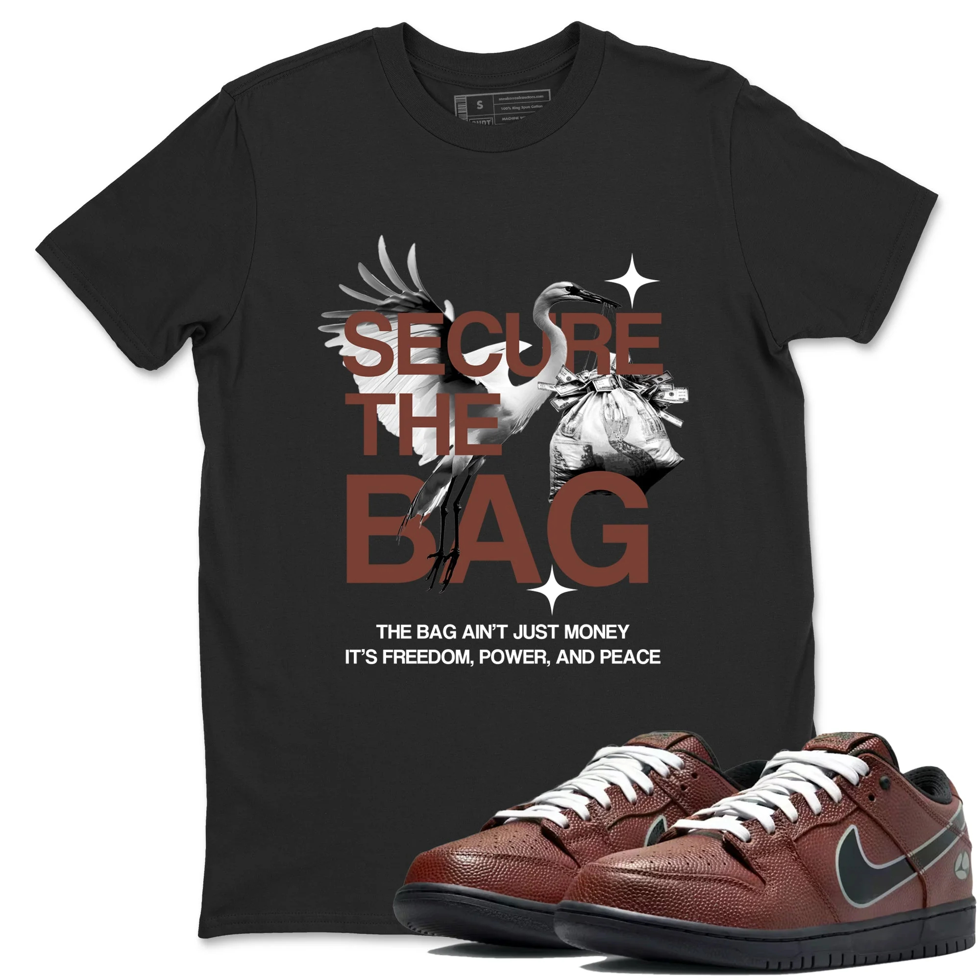 Secure The Bag Sneaker Tees - Dunk Low Football